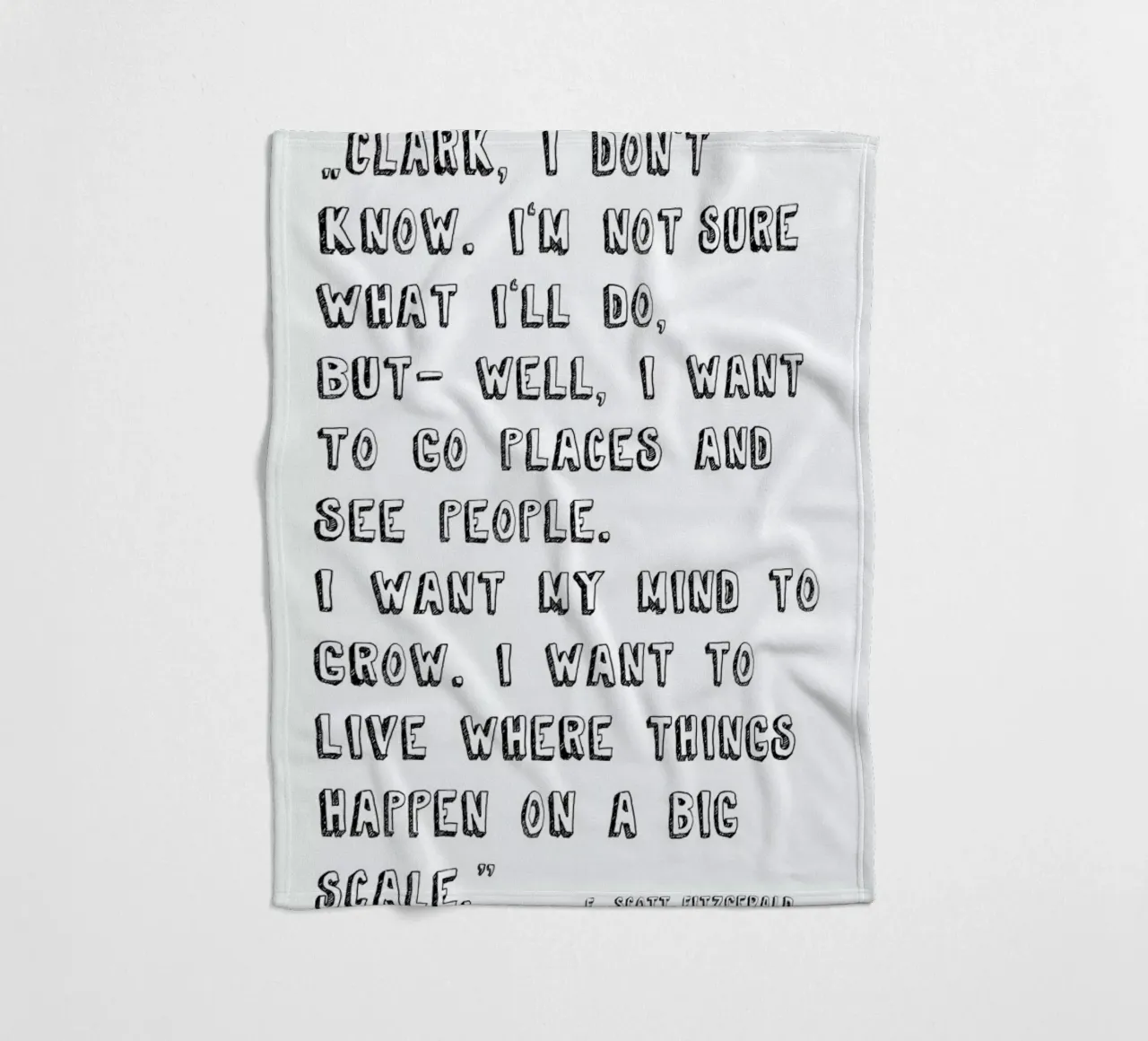 Clark I dont know coperta in pile da PETERSEN