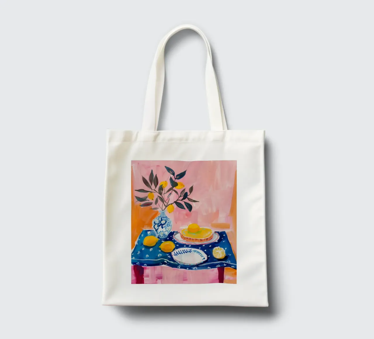 Zitrone Druck, Italien Poster, Zitrone Wandkunst Jutebeutel von DolceVita