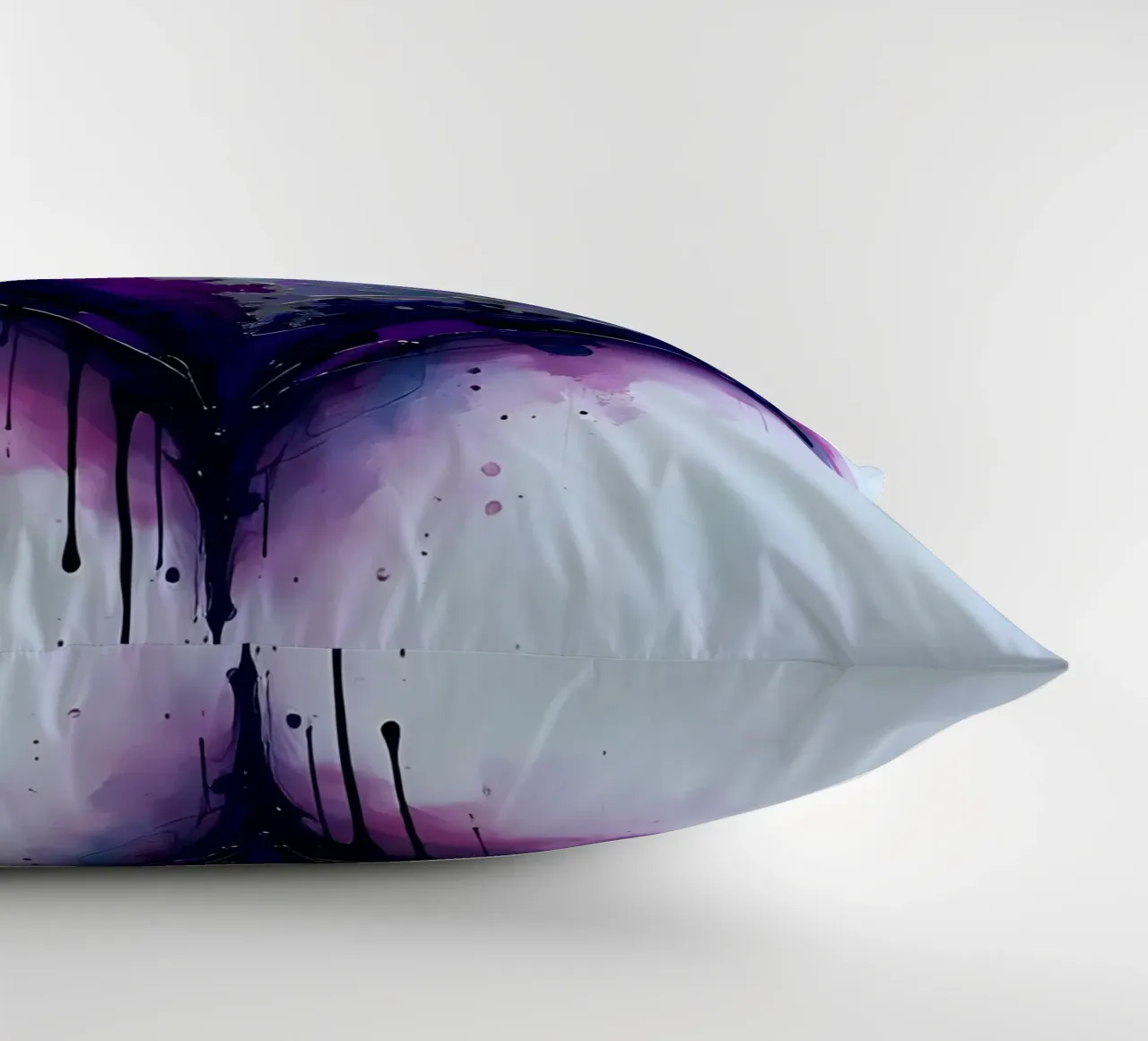 cuore_viola_argento_3 cuscino da Pink- und LoveArt by LK