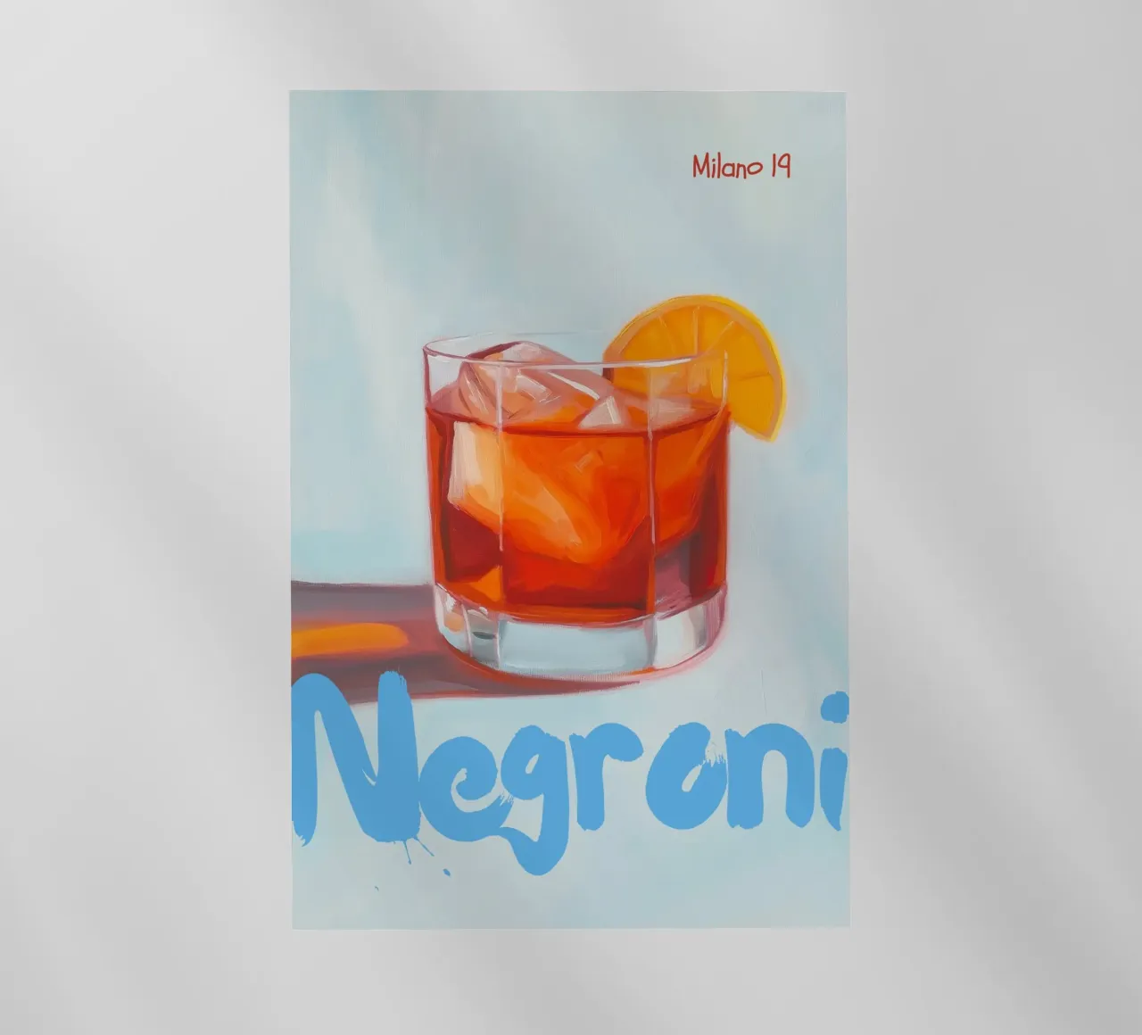 Negroni, Milano pellicola backlit da Art Center
