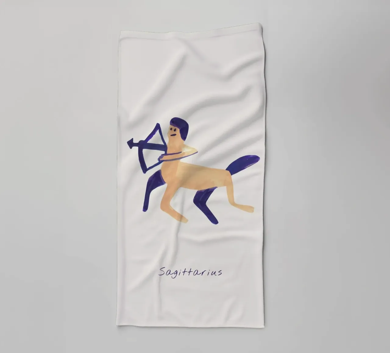 Sagittarius asciugamano da bagno da Little Flourishes