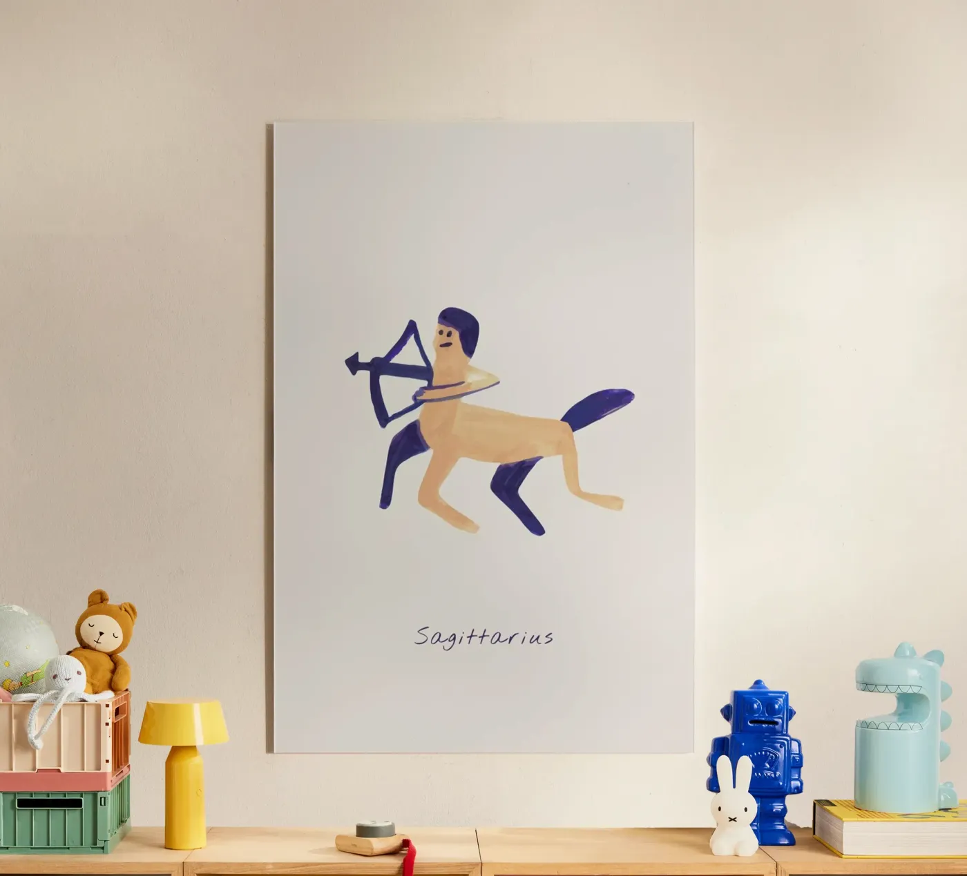 Sagittarius plexiglas de Little Flourishes