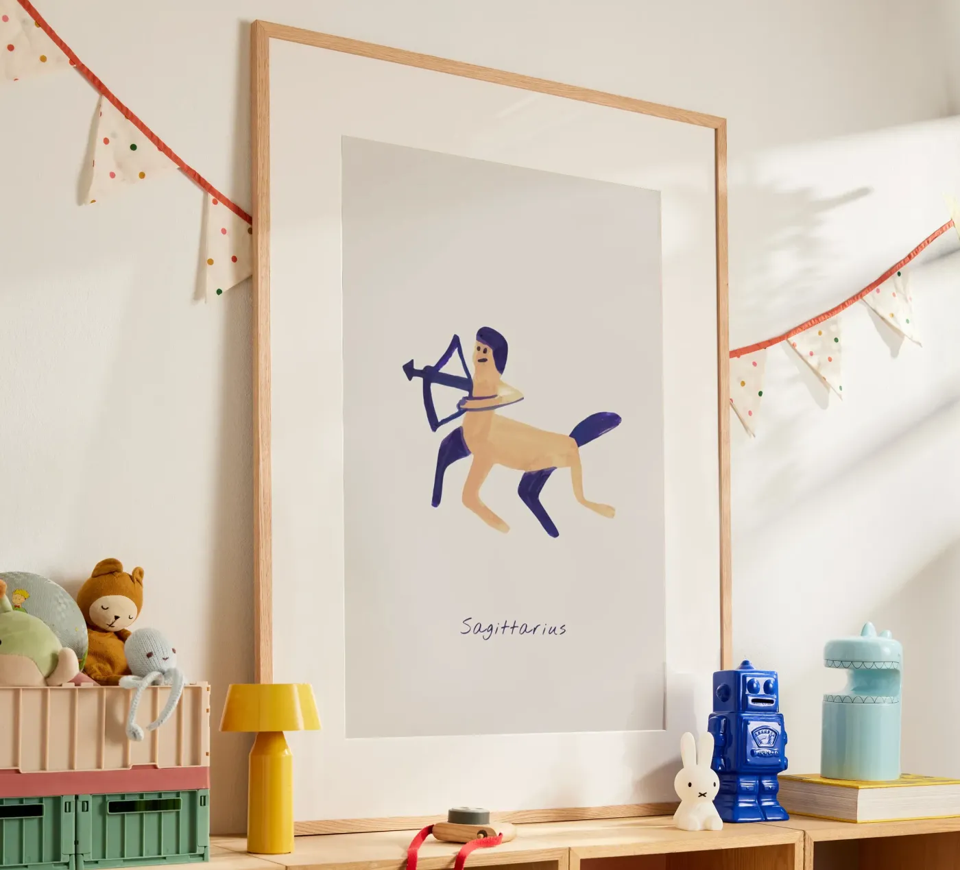 Sagittarius poster van Little Flourishes