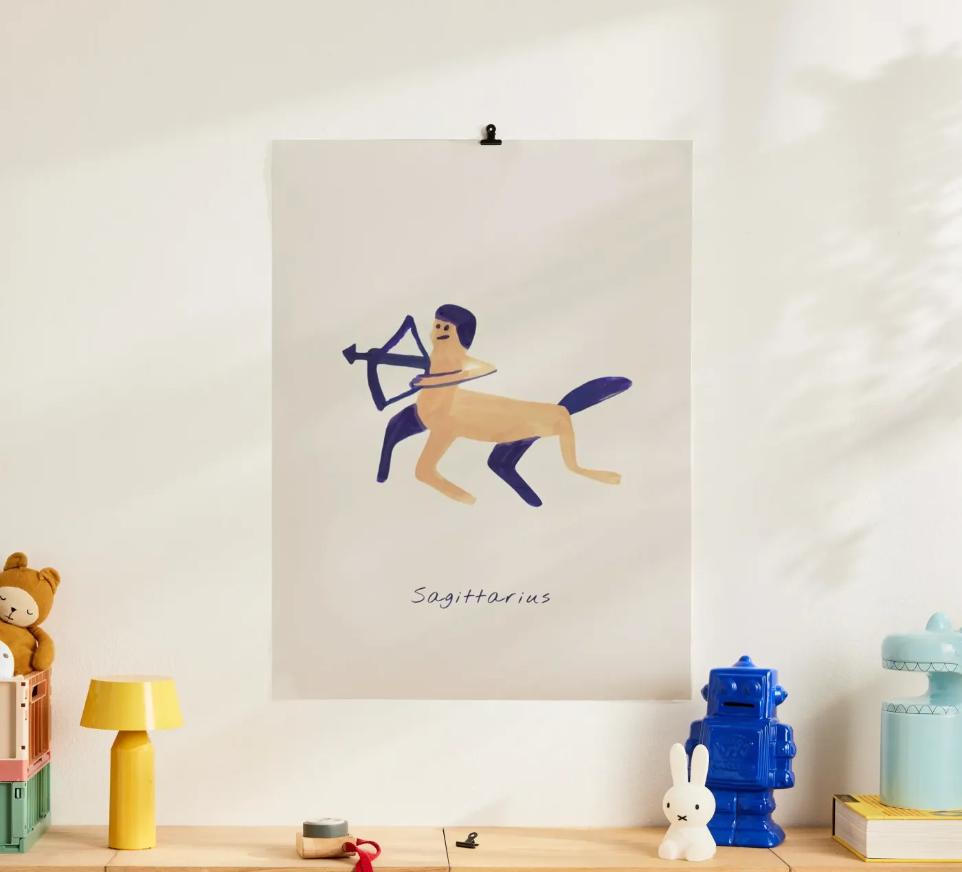 Sagittarius poster van Little Flourishes