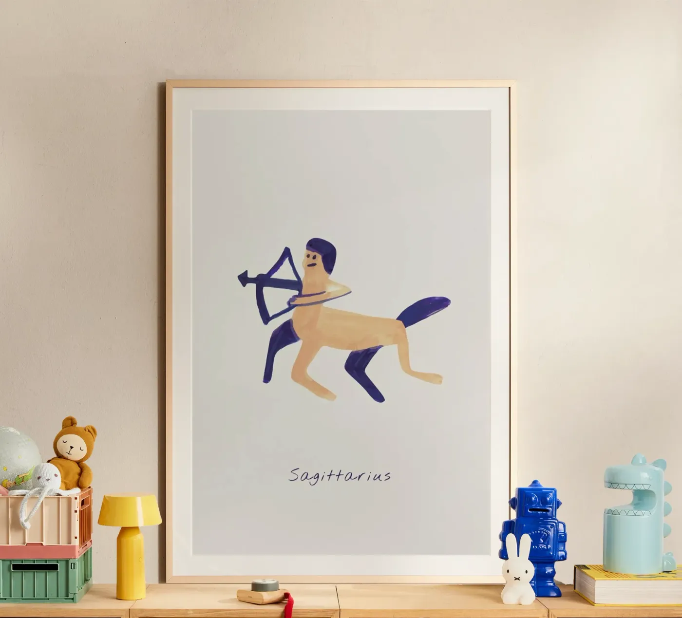 Sagittarius poster van Little Flourishes