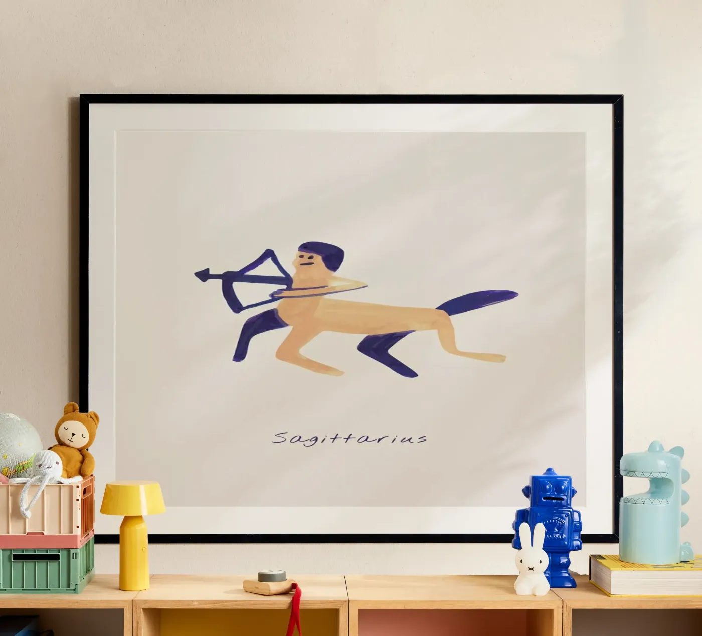 Sagittarius poster van Little Flourishes