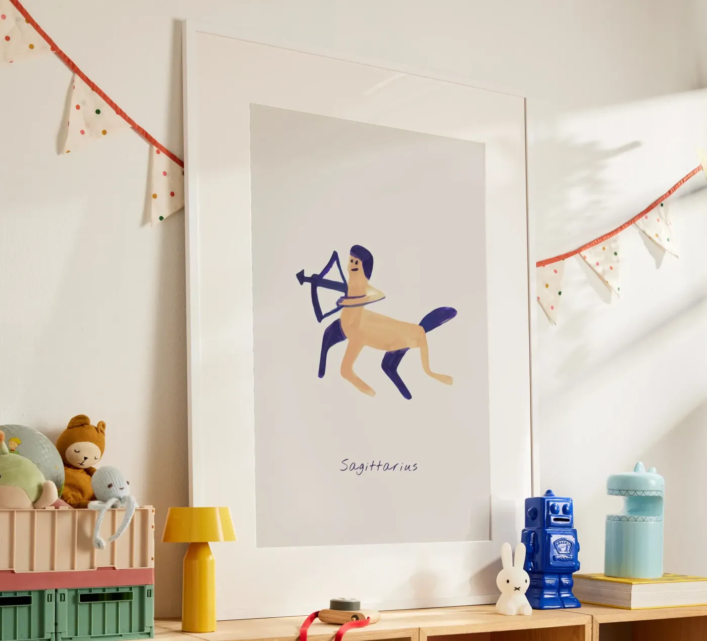 Sagittarius poster van Little Flourishes