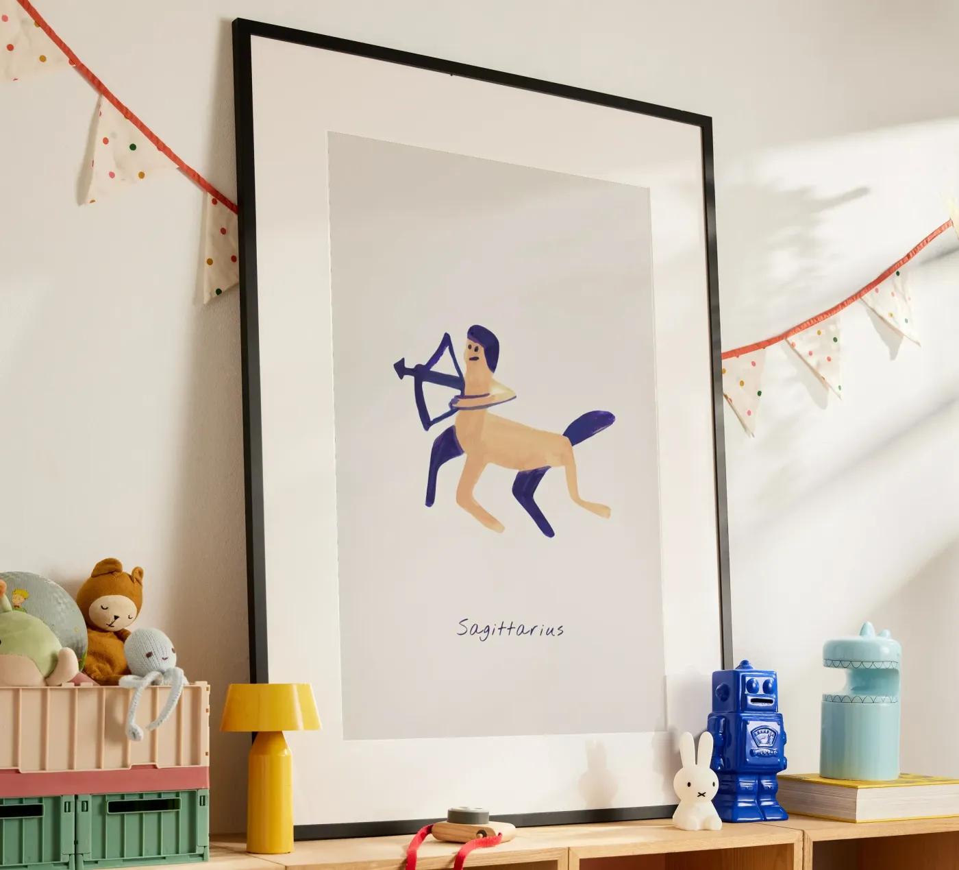 Sagittarius poster van Little Flourishes