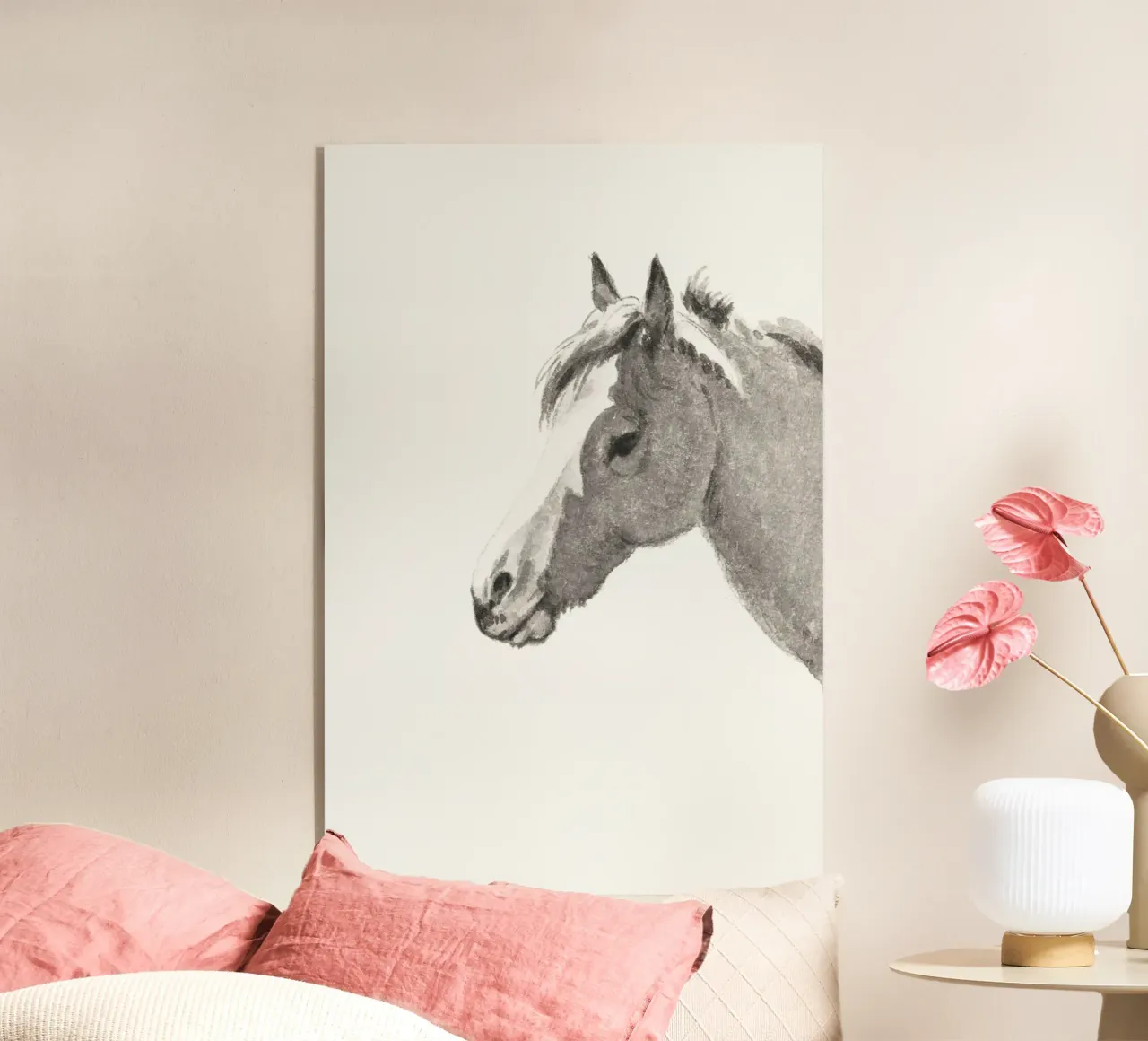 Testa di cavallo plexiglass da Second Canvas