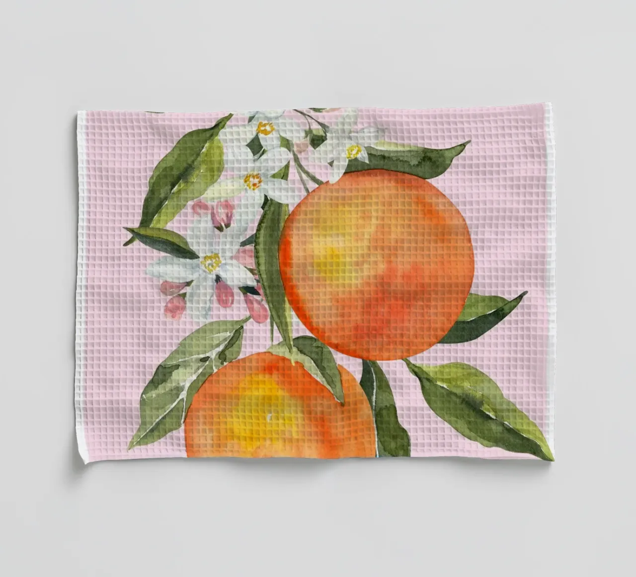 Orange Italy Poster, The Dolce Far Niente tea towel by DolceVita