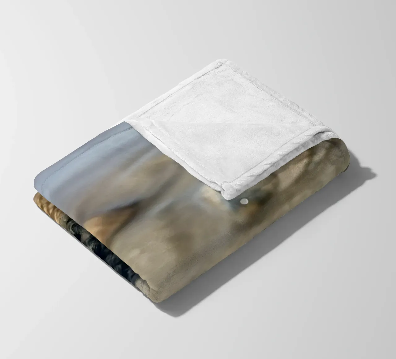 Mussels in the Ocean fleece blanket by Sophies