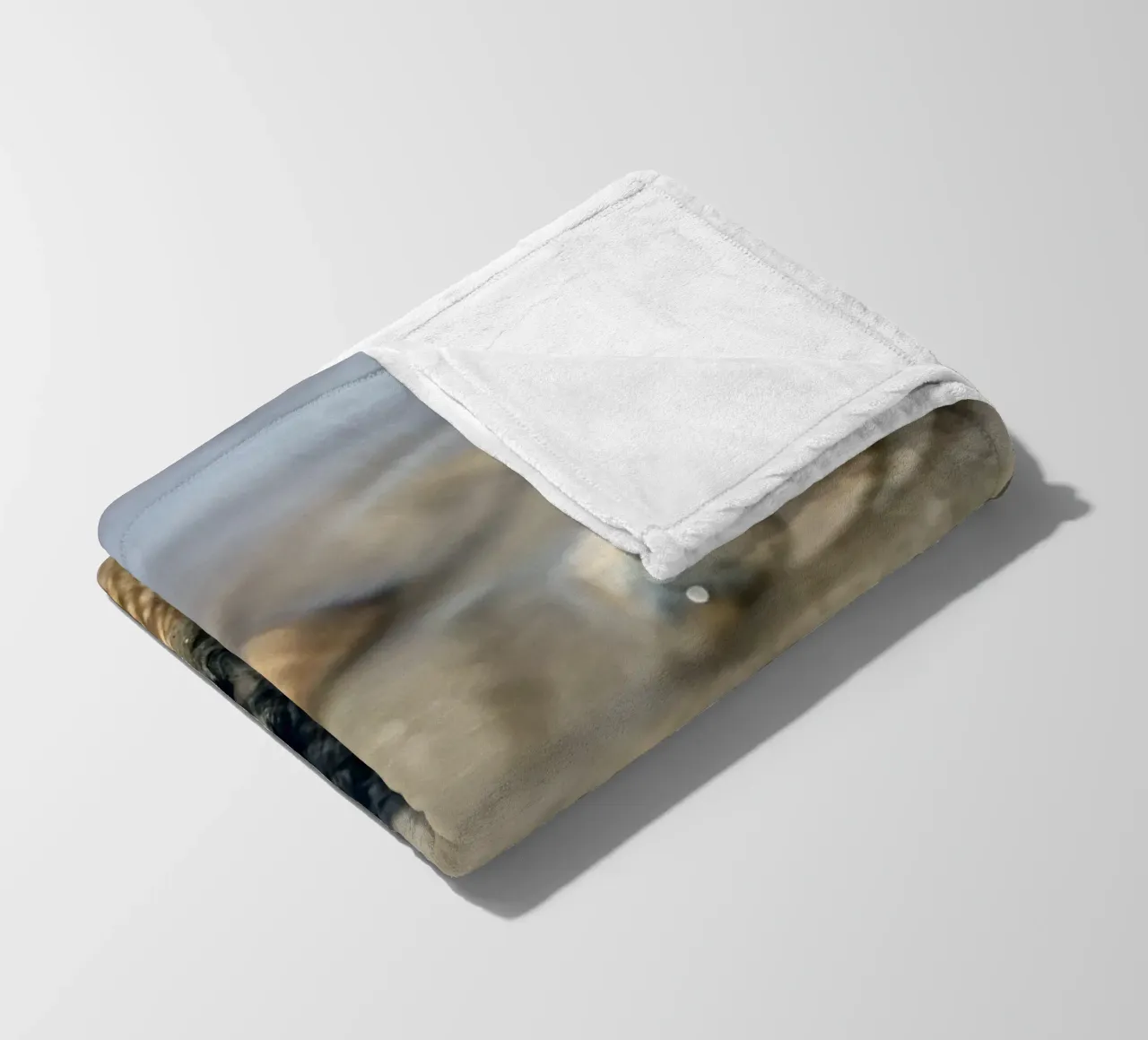 Mussels in the Ocean fleece blanket by Sophies