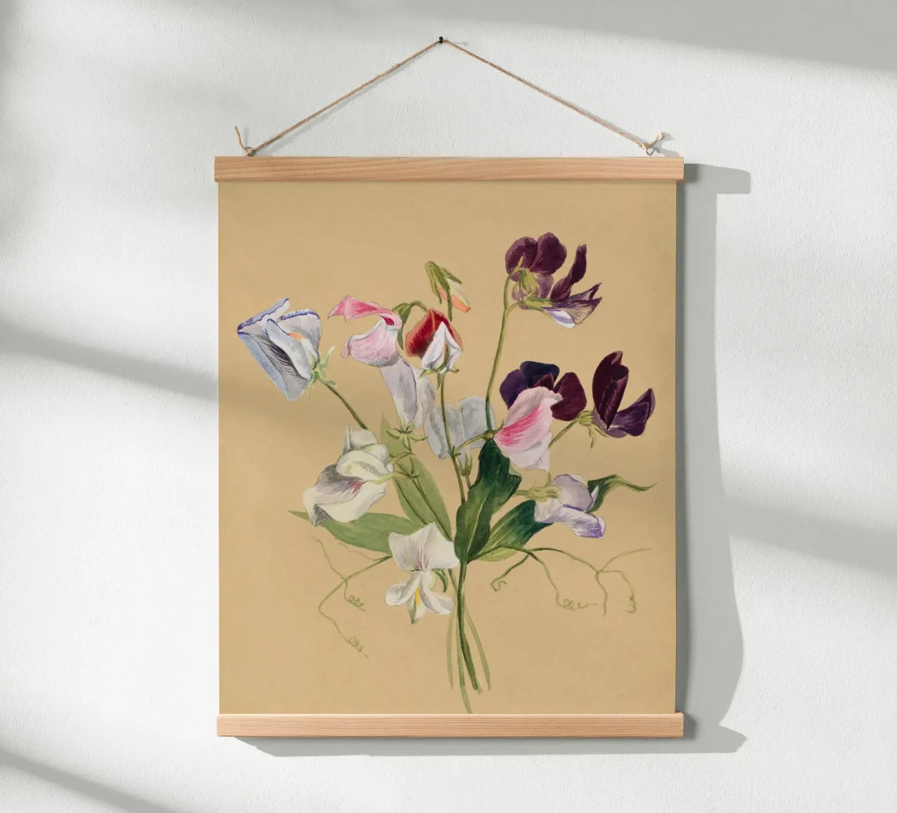 Flower Study poster van Second Canvas