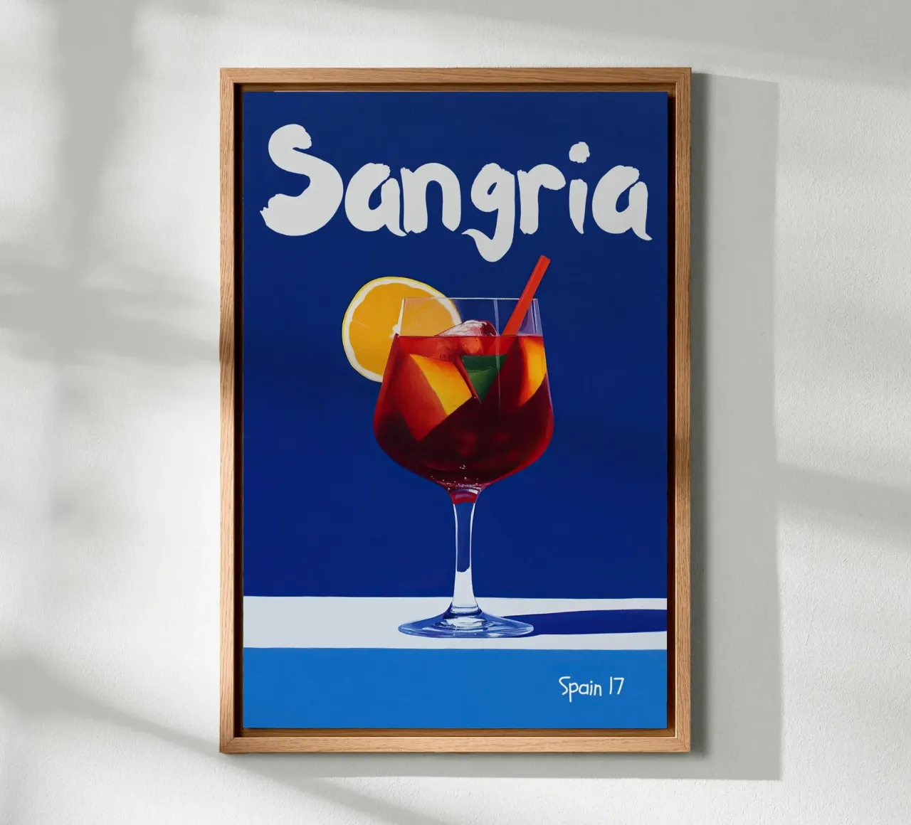 Sangria Cocktail tela con Cornice a cassetta da Art Center