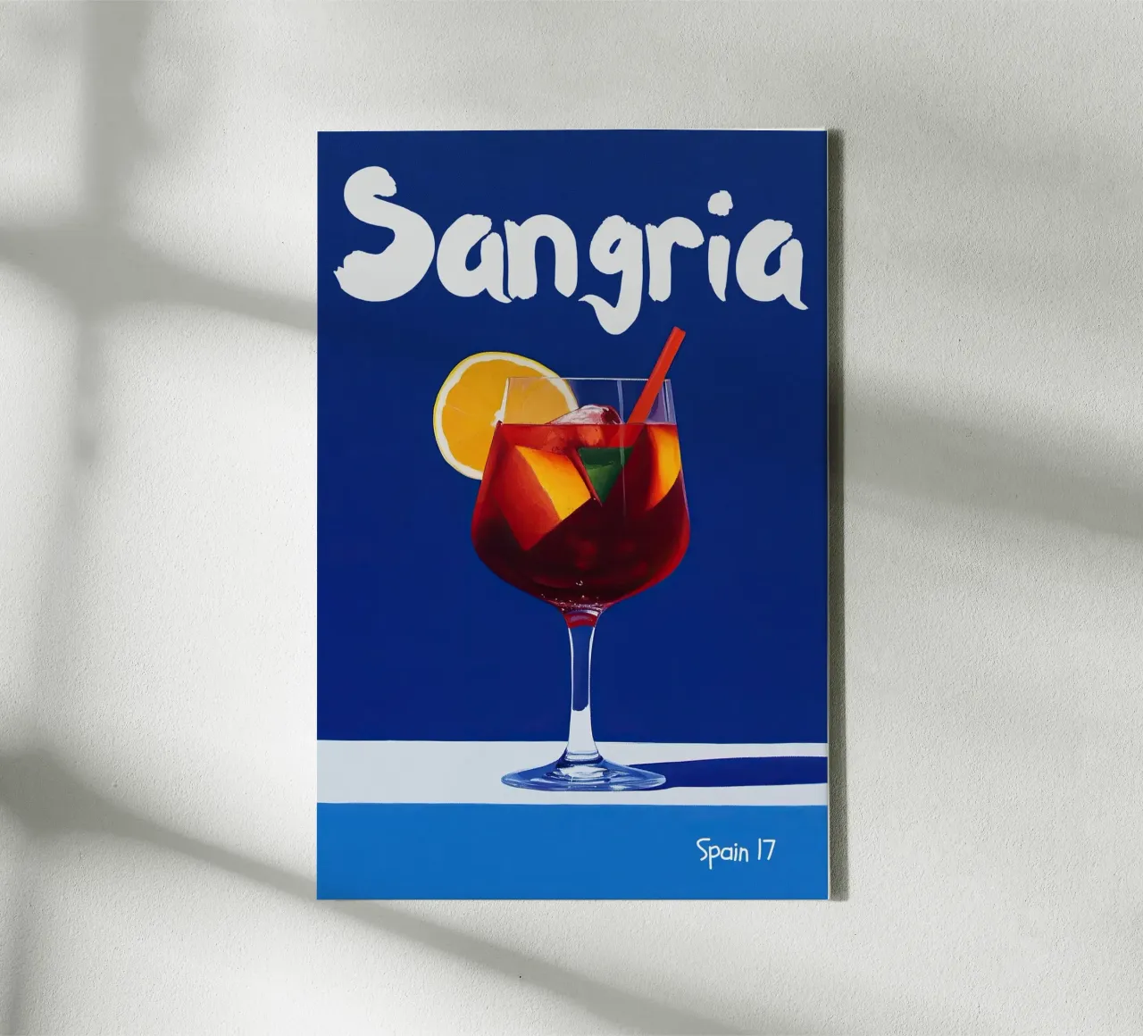 Sangria Cocktail tela con Cornice a cassetta da Art Center