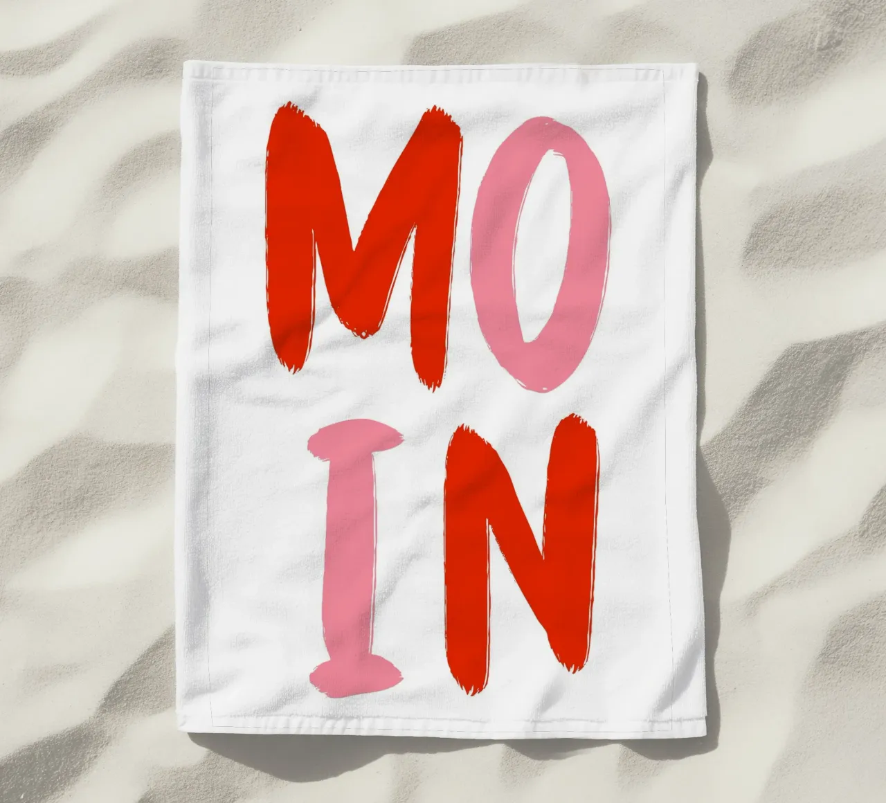 Moin rosa rot telo mare da BAINAI QUOTES