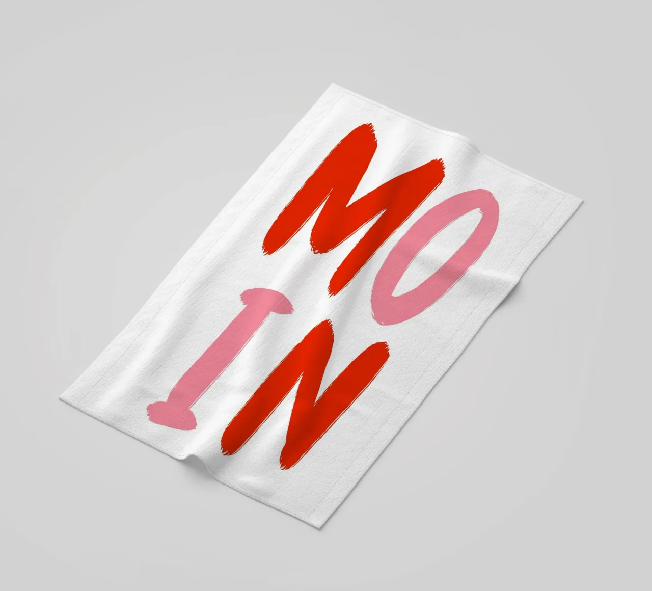 Moin rosa rot telo mare da BAINAI QUOTES