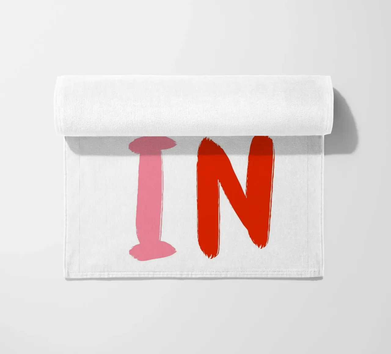 Moin rosa rot telo mare da BAINAI QUOTES