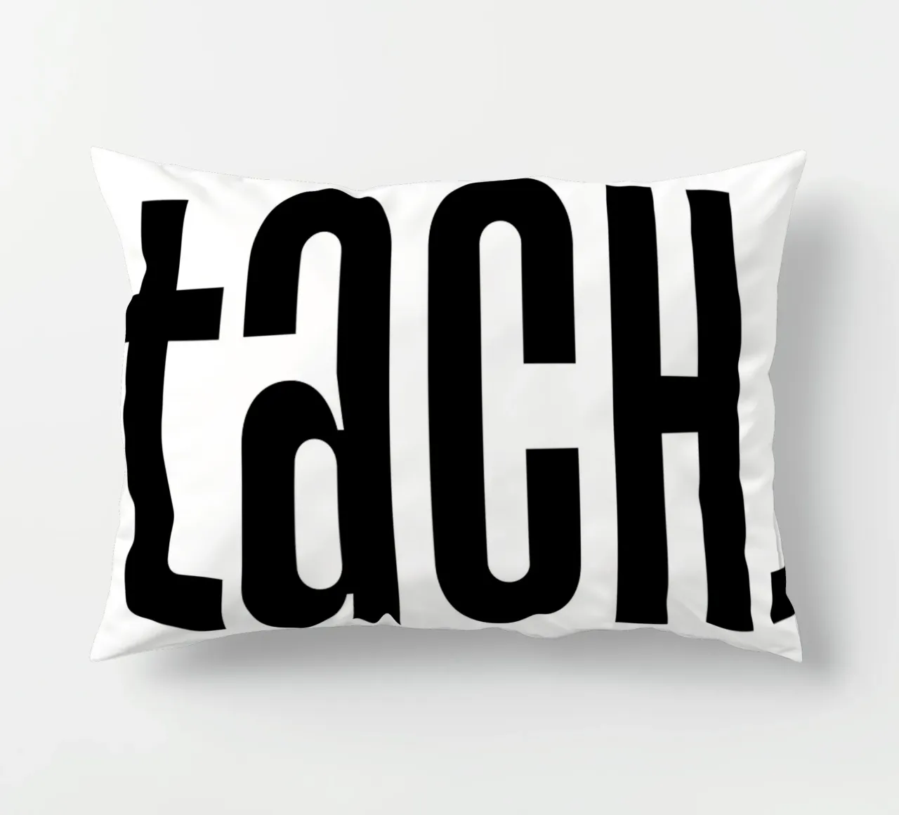 Tach schwarz weiß cuscino da BAINAI QUOTES