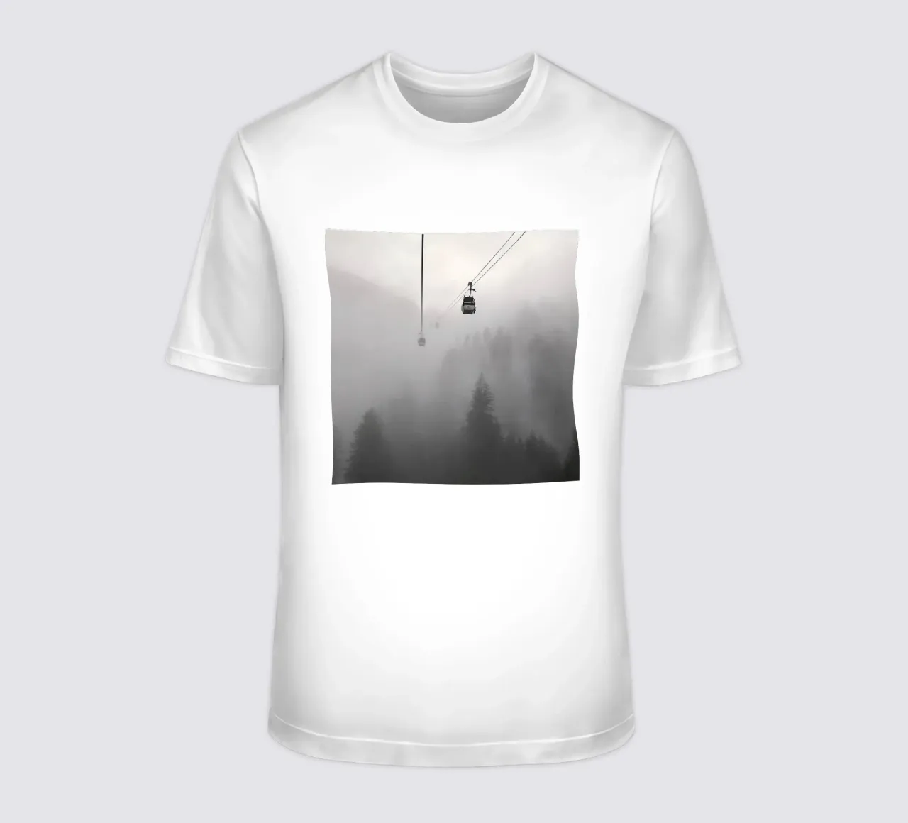 Gondola nebbiosa t-shirt da Sophies