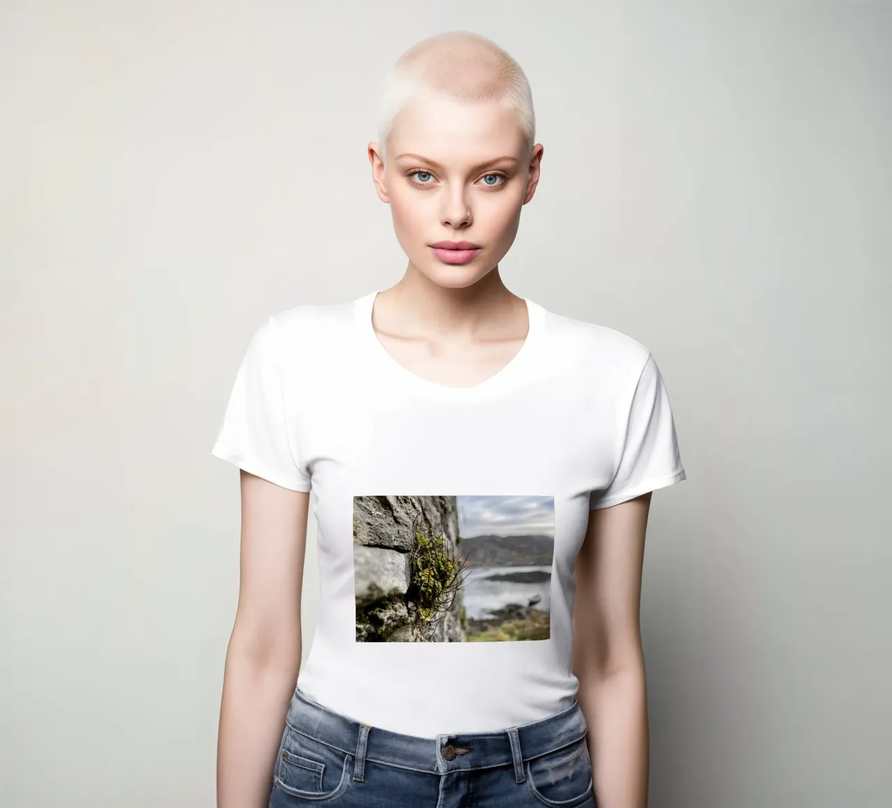 Petit vert t-shirt ajusté pour femmes de Sophies