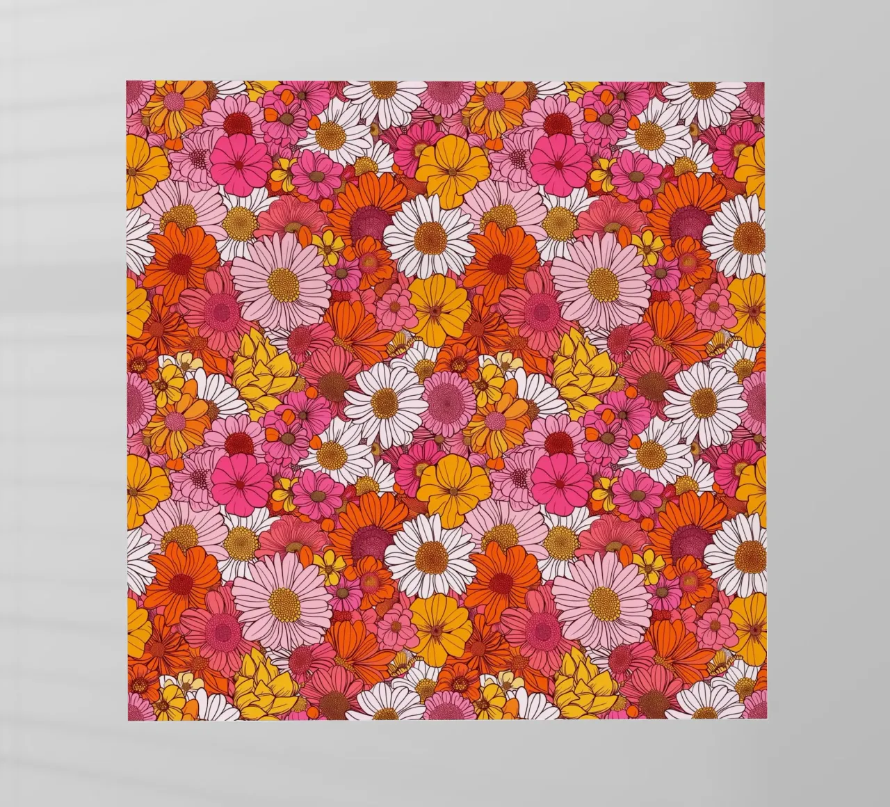 Retro Florals pellicola backlit da Sunflower Soul Studio