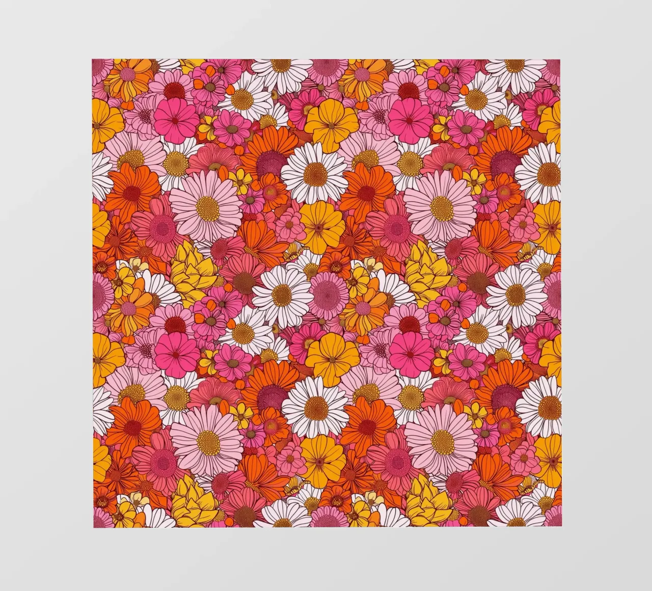 Retro Florals pellicola backlit da Sunflower Soul Studio