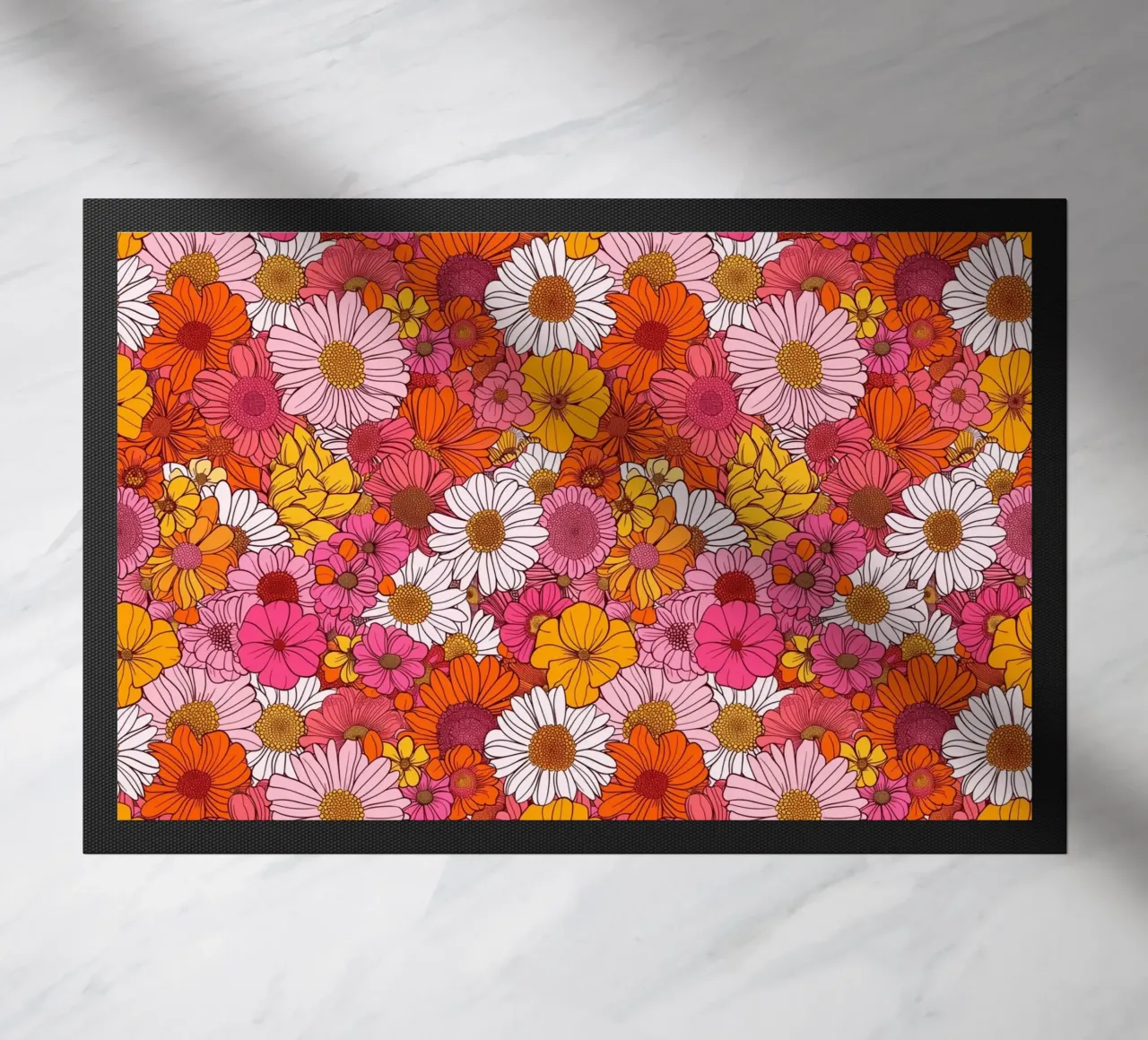 Retro Florals zerbino da Sunflower Soul Studio