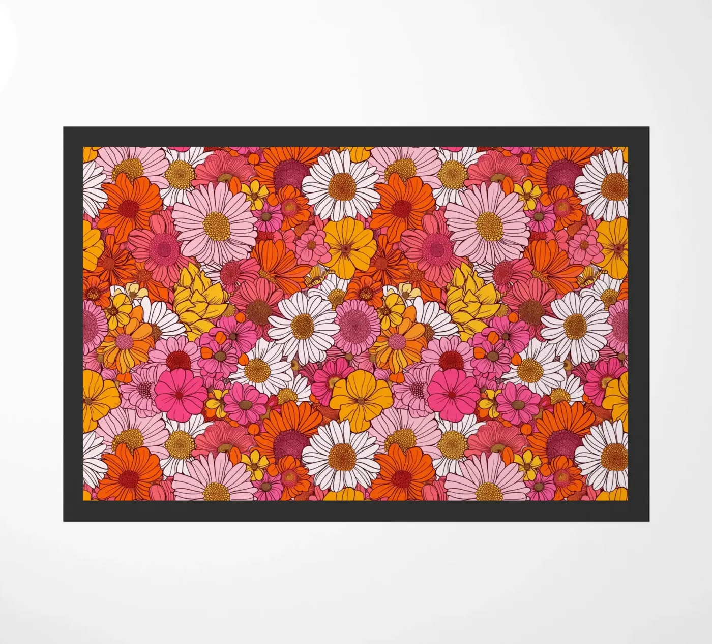 Retro Florals zerbino da Sunflower Soul Studio