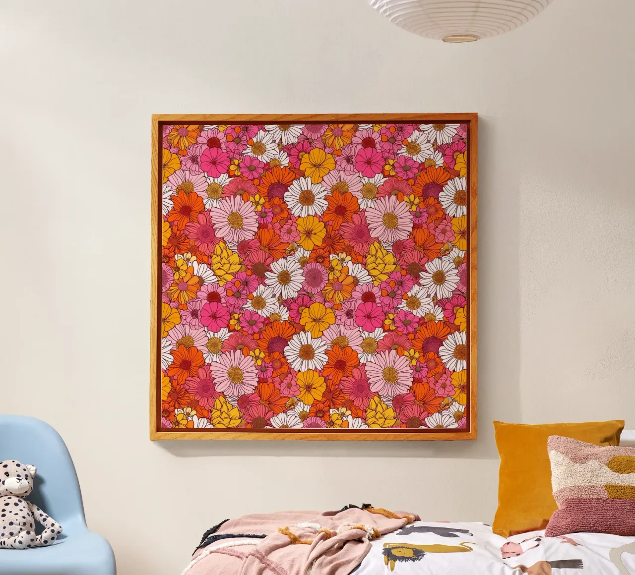 Retro Florals plexiglass da Sunflower Soul Studio