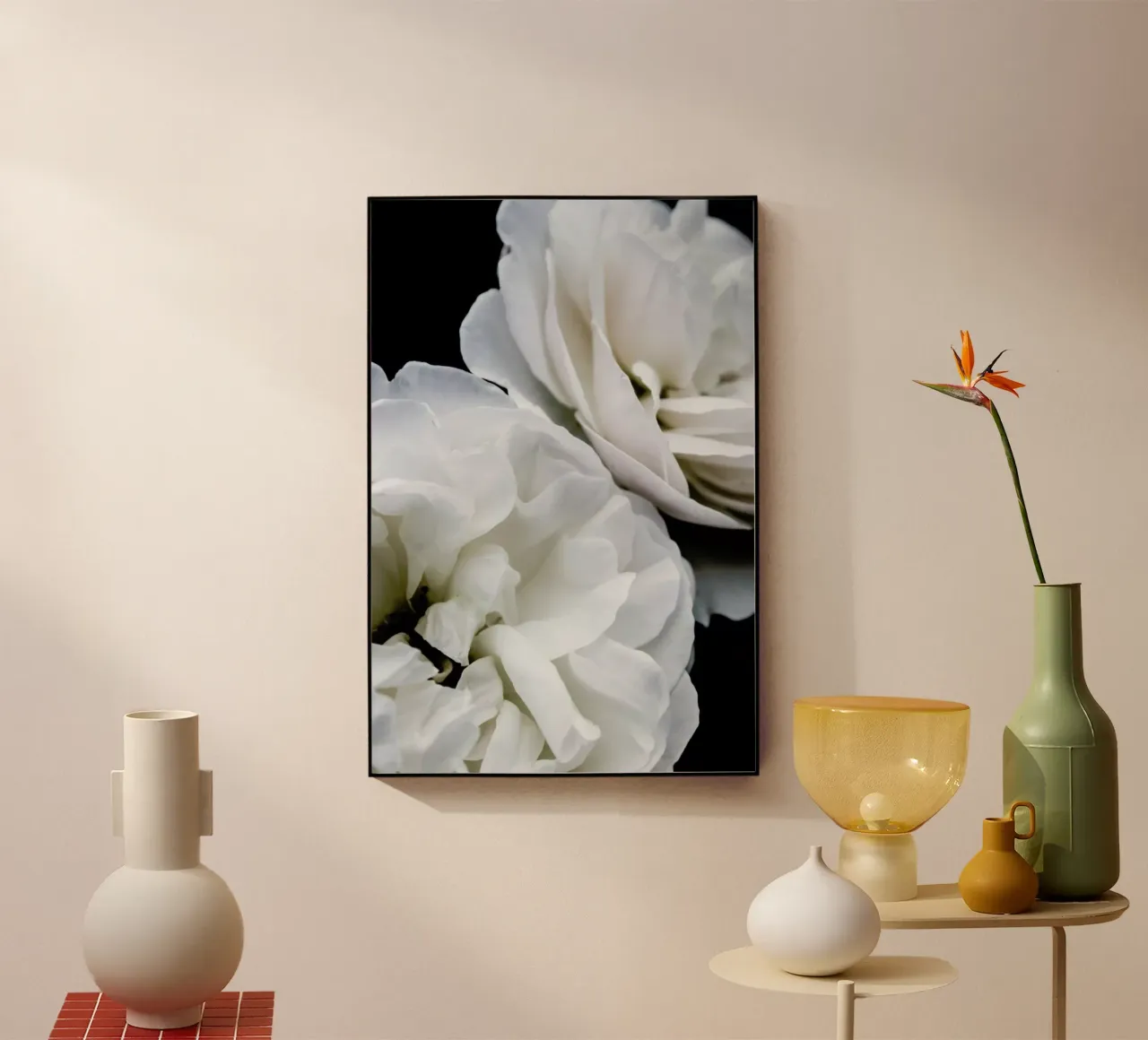 White Roses plexiglass da Victoria Frost