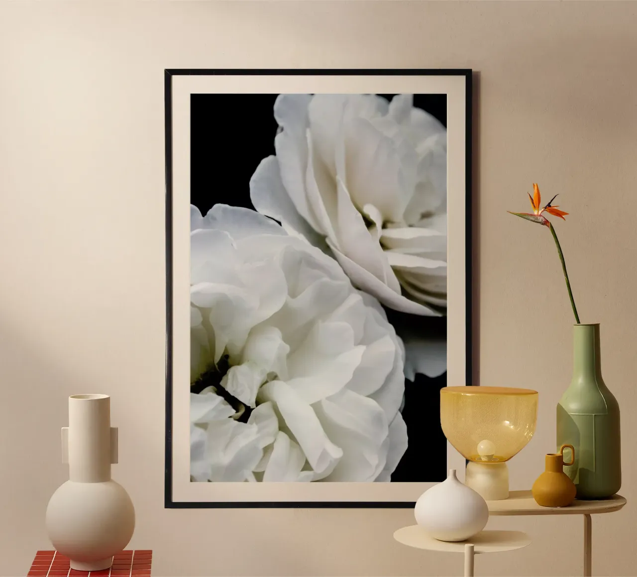 White Roses hahnemühle de Victoria Frost