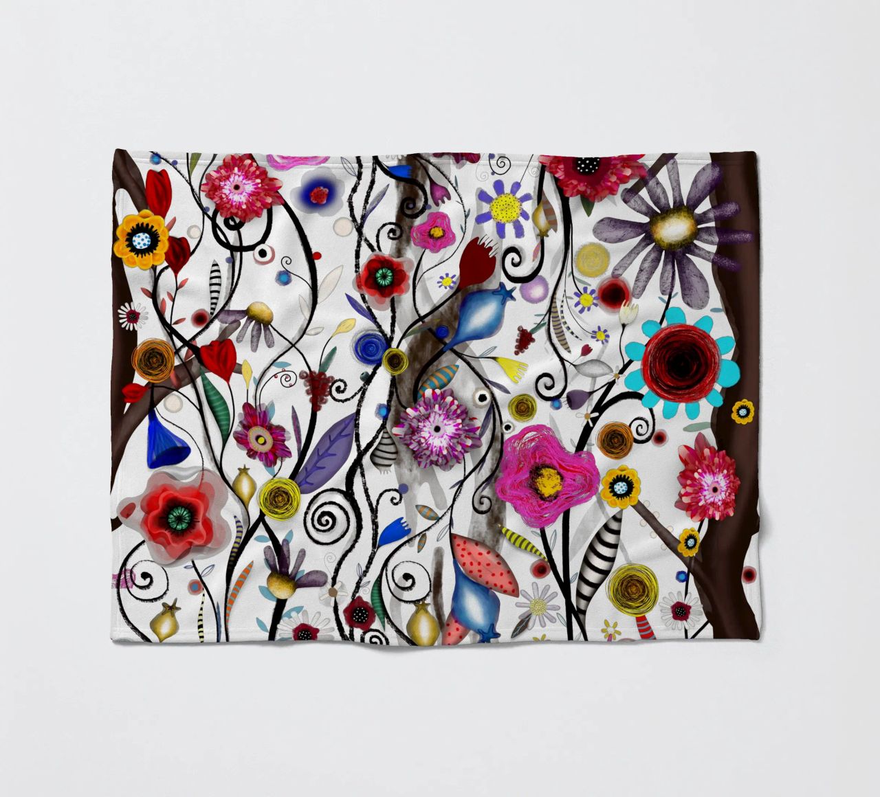 Blooming wedding morning coperta in pile da Rupydetequila