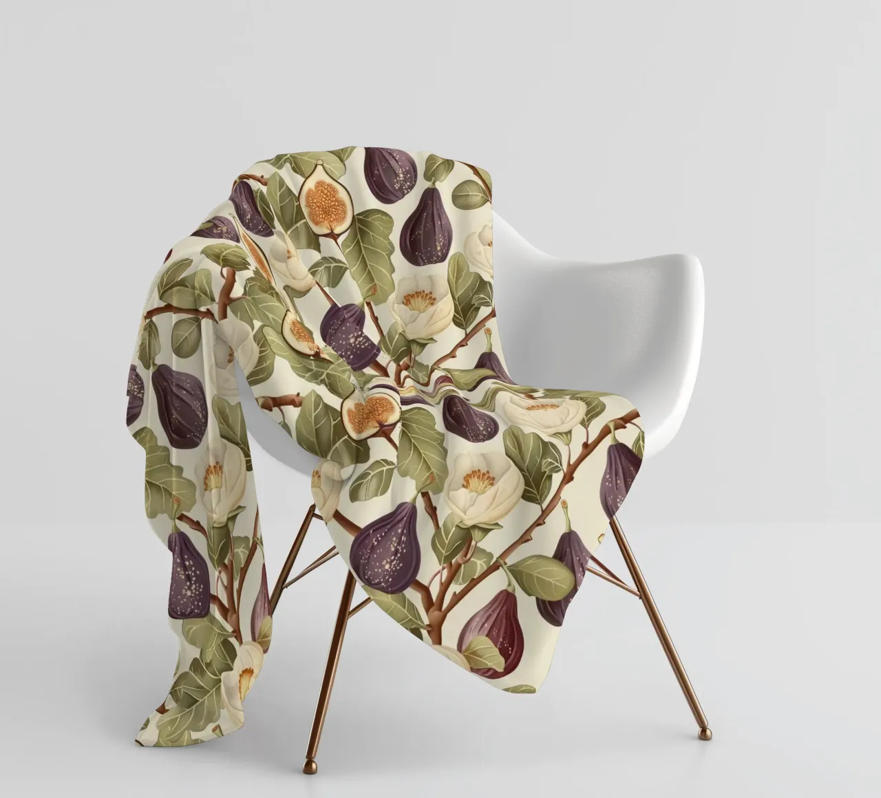 The Figs coperta in pile da Sunflower Soul Studio