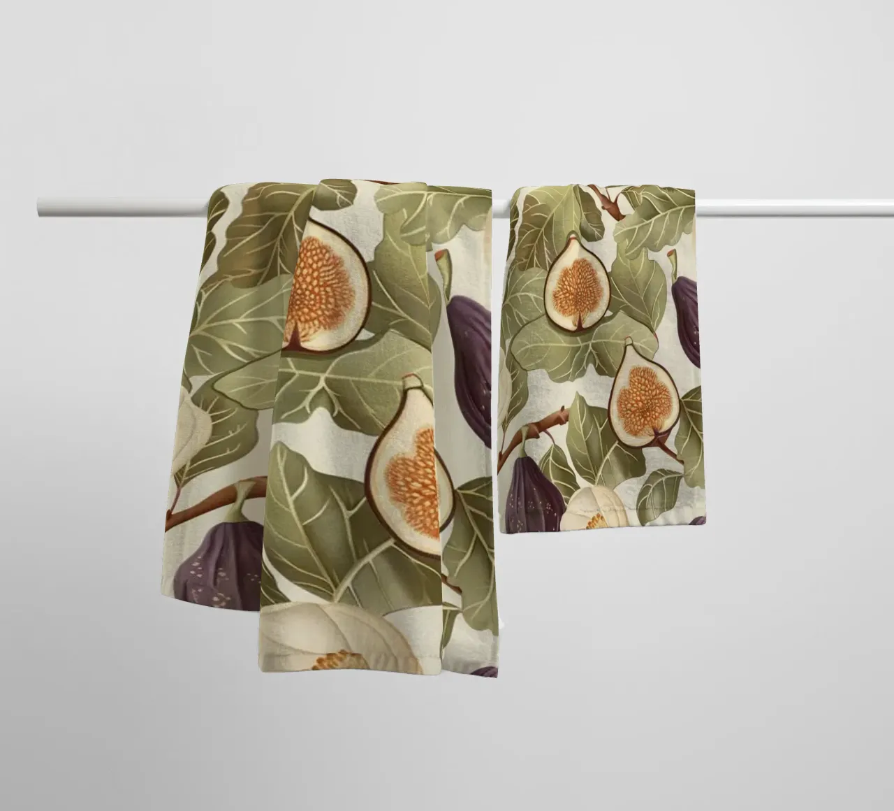 The Figs asciugamano da bagno da Sunflower Soul Studio