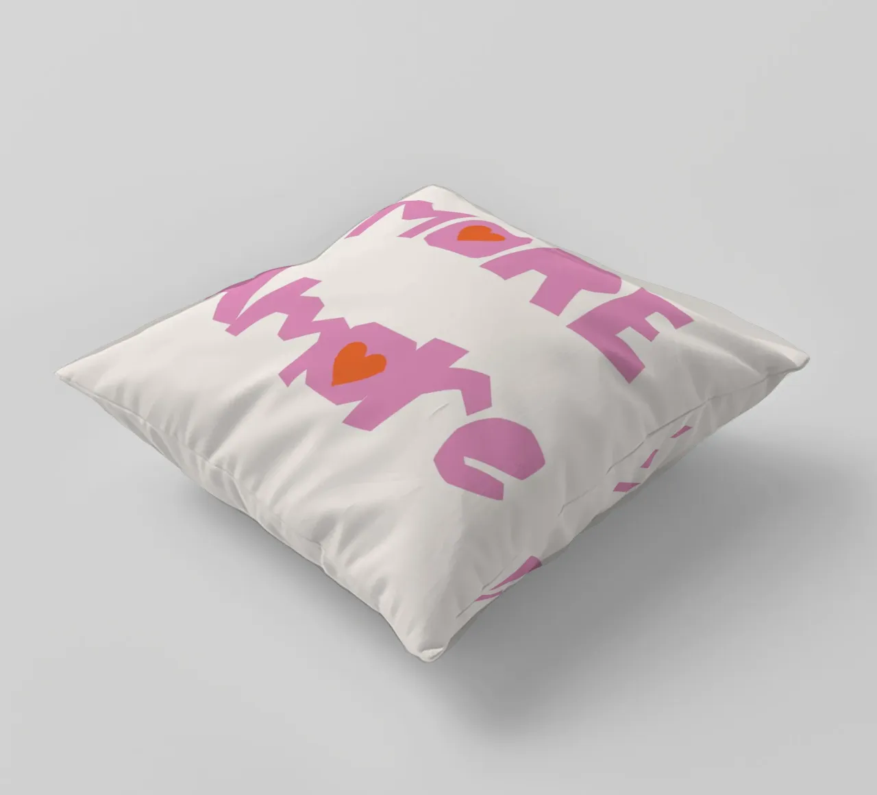 More Amore cuscino da Second Canvas
