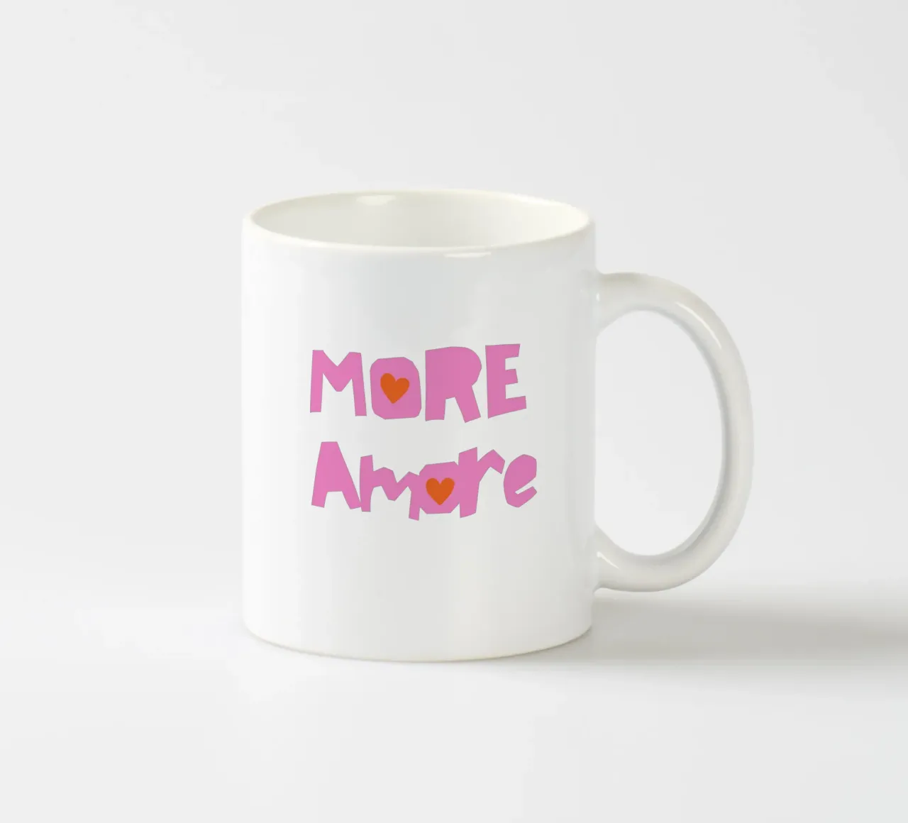 More Amore tazza in ceramica da Second Canvas