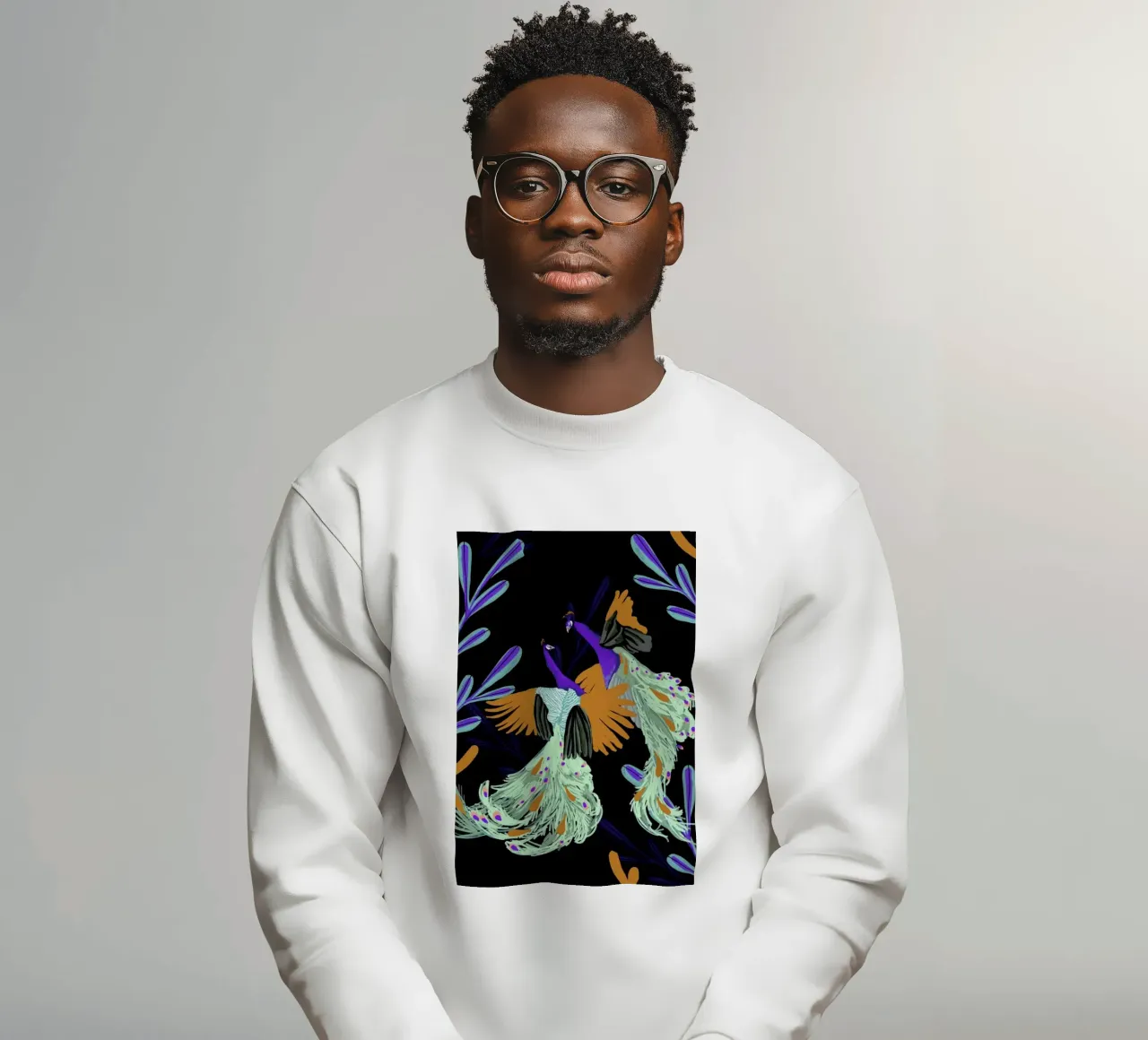 Peacock Dance felpa da Goed Blauw