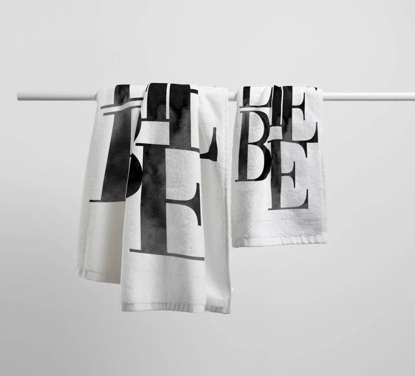 Liebe towel by BAINAI QUOTES