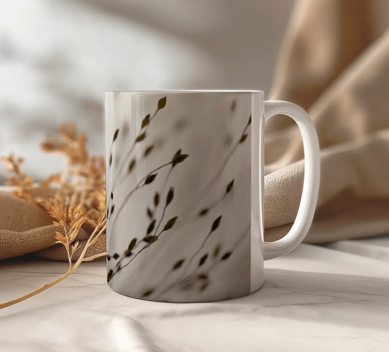 Brown Grass 1 tazza in ceramica da Monika Strigel