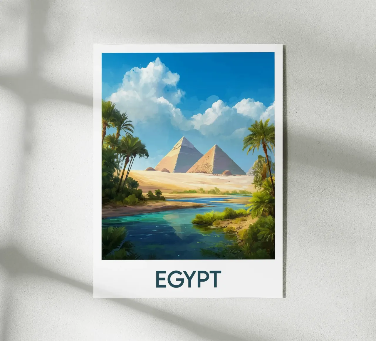 Poster Egitto plexiglass da Frame the World