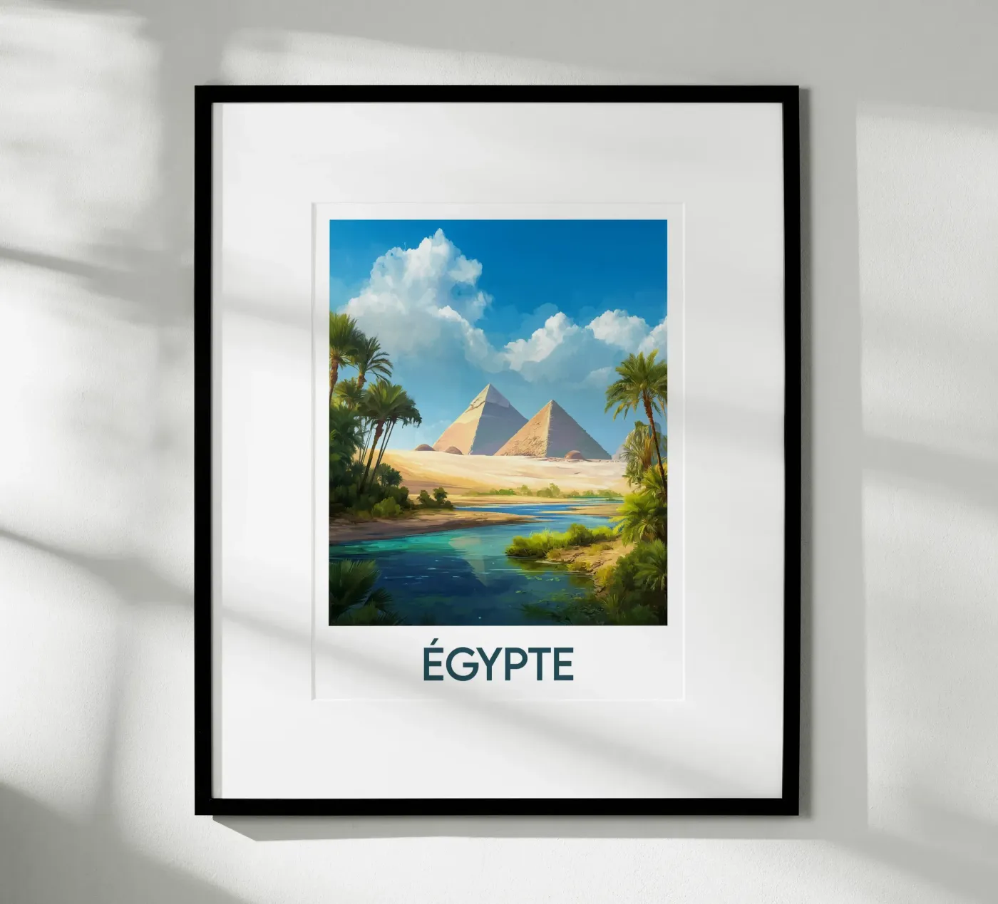 Poster Egypt poster van Frame the World