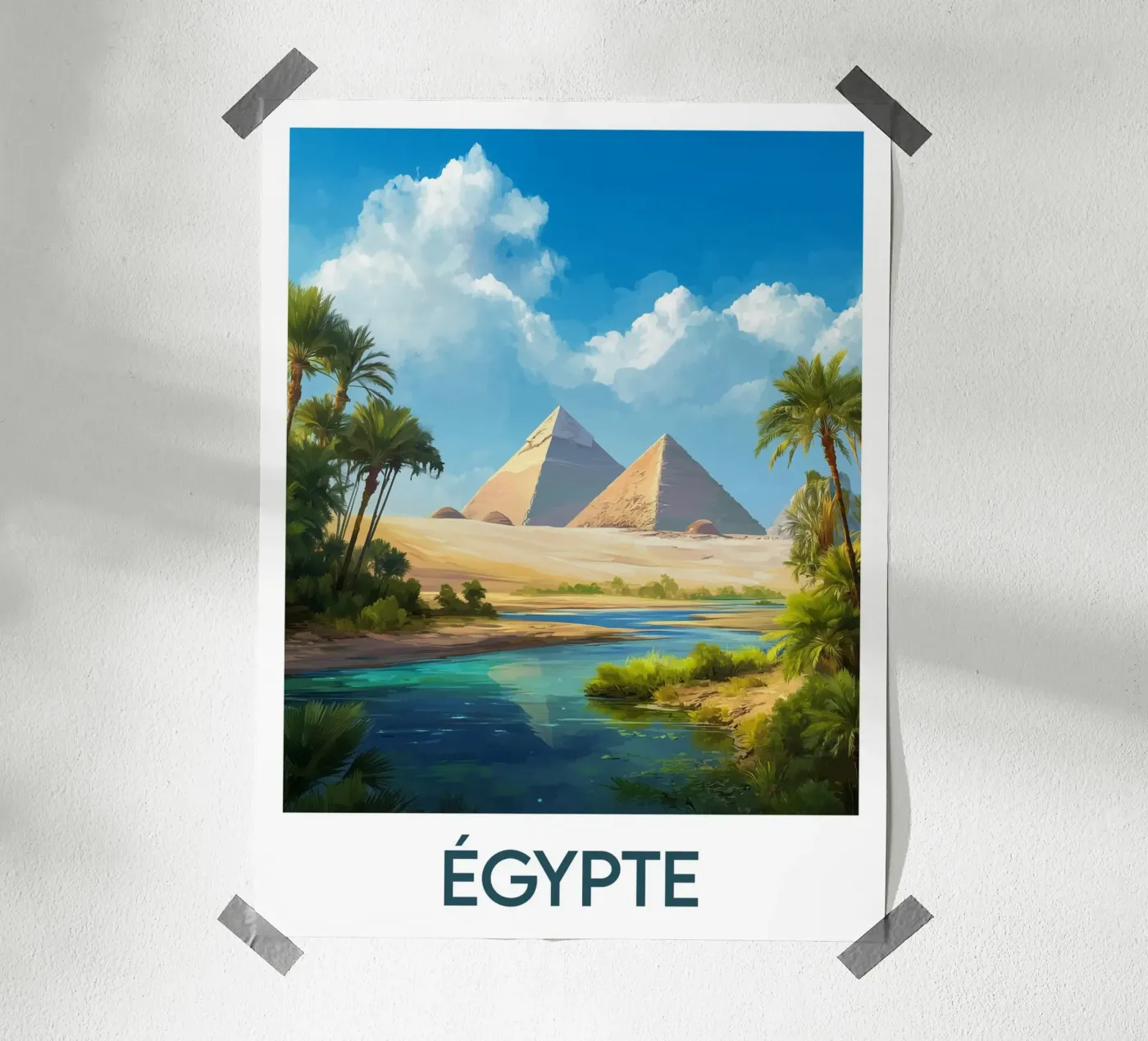 Poster Egypt poster van Frame the World