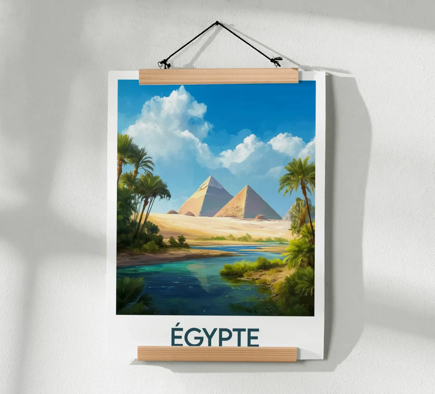 Poster Egypt poster van Frame the World