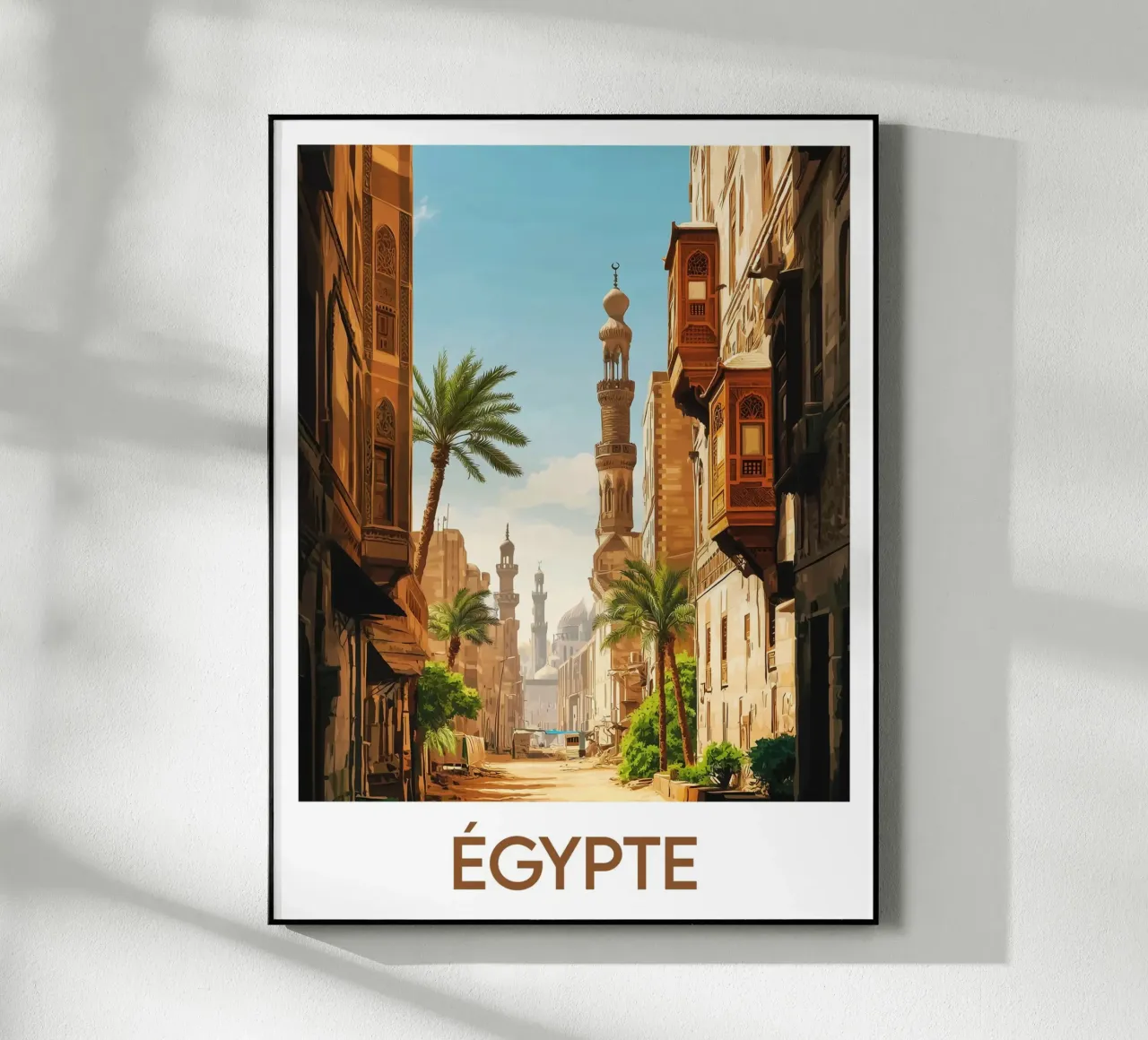 Poster Egitto plexiglass da Frame the World