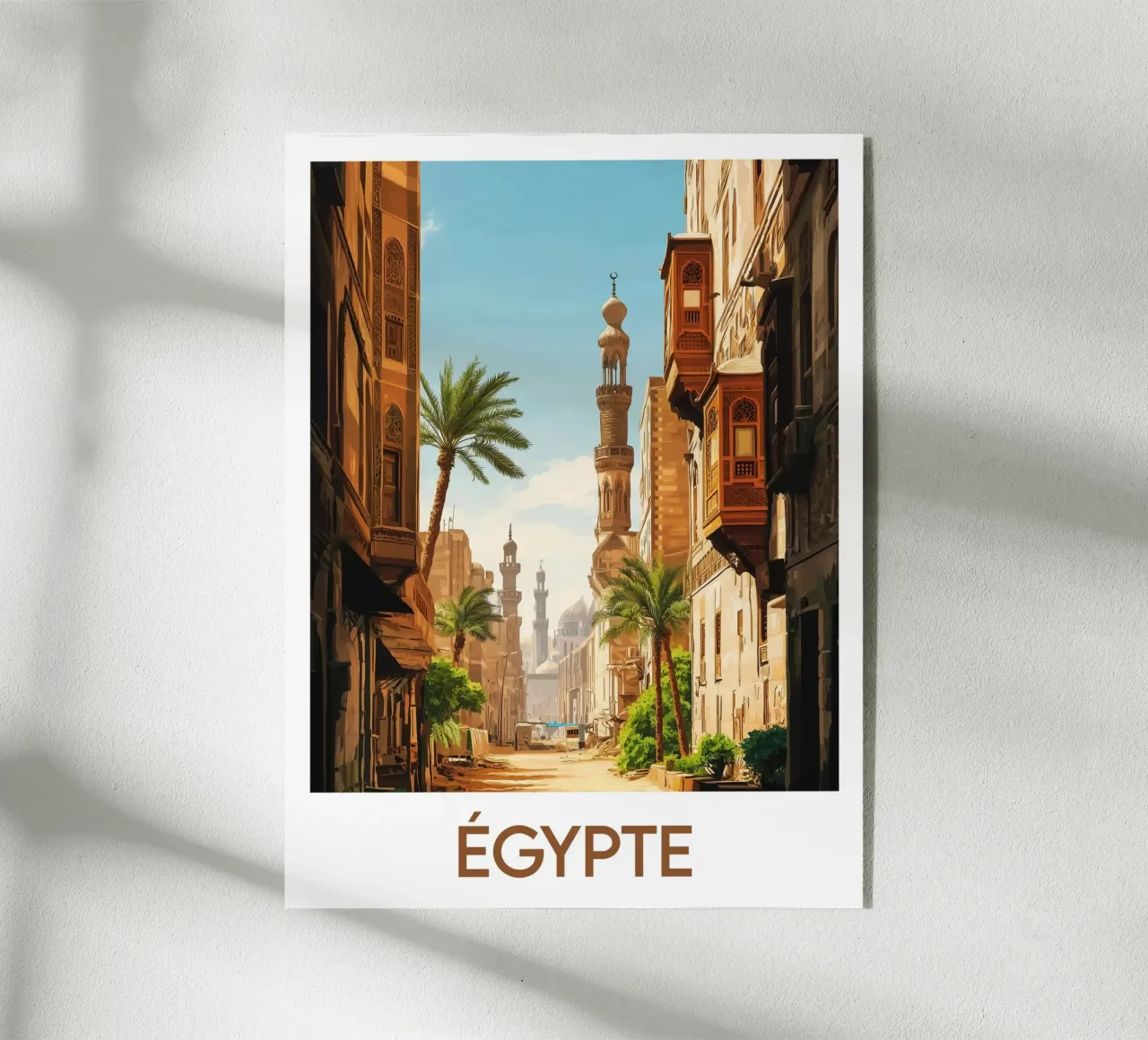 Poster Egitto plexiglass da Frame the World