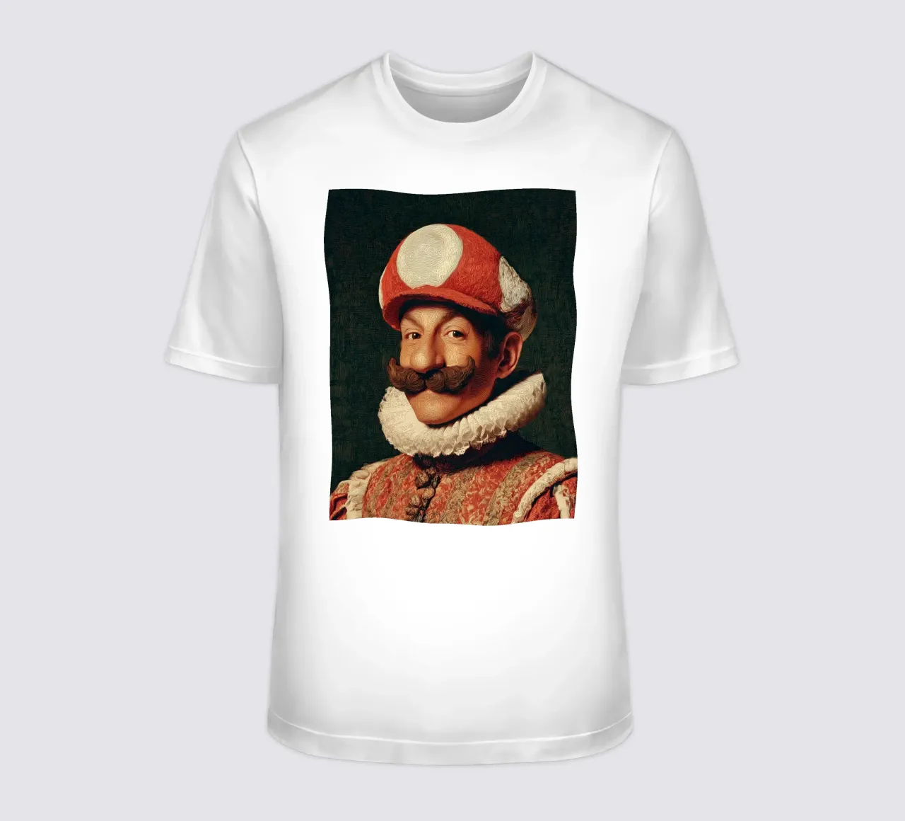Signore Super Mario | Gioco Supereroe Pop Art Tela e Poster t-shirt da Kaji
