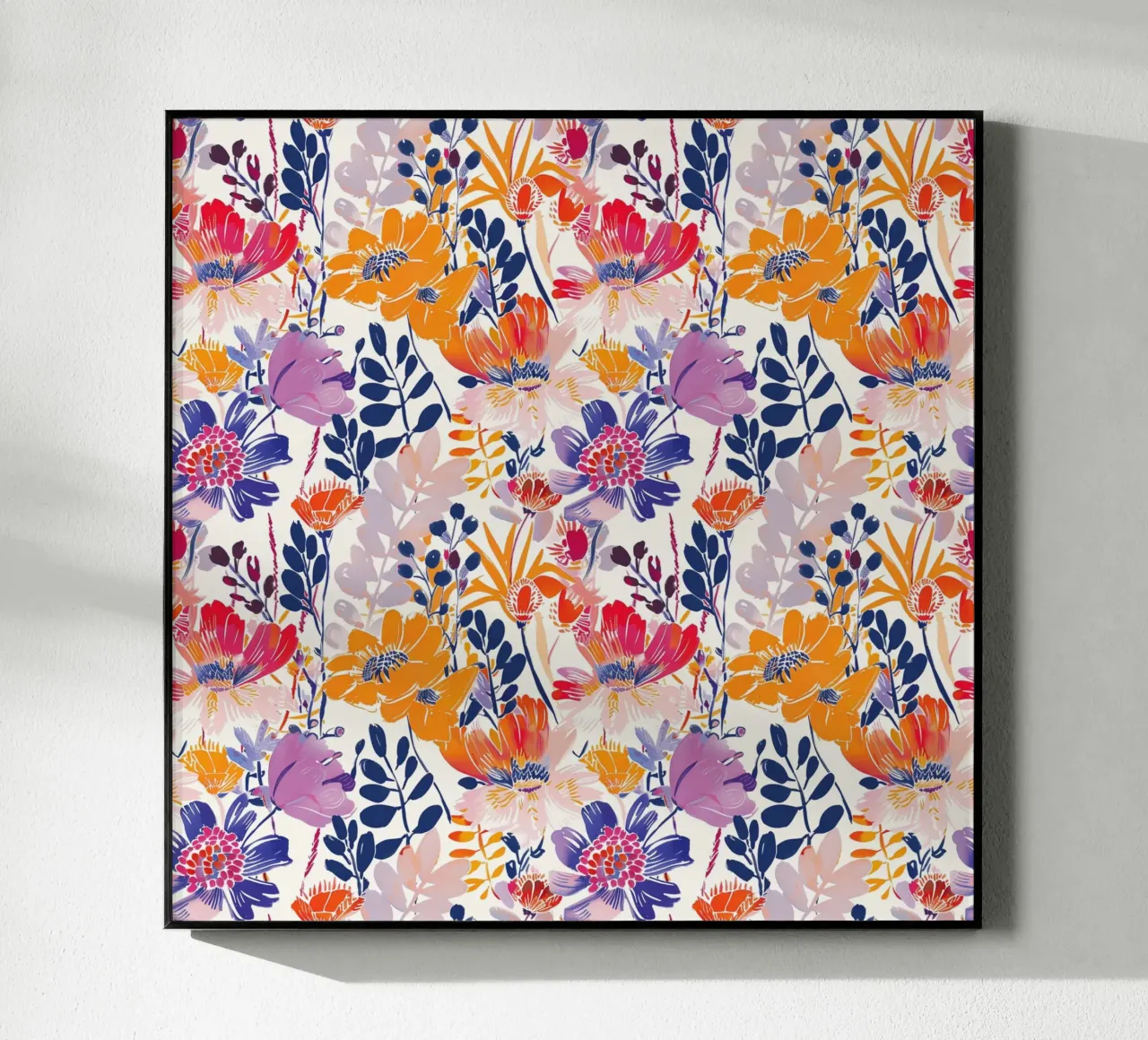 Abstract Flowers plexiglass da Sunflower Soul Studio