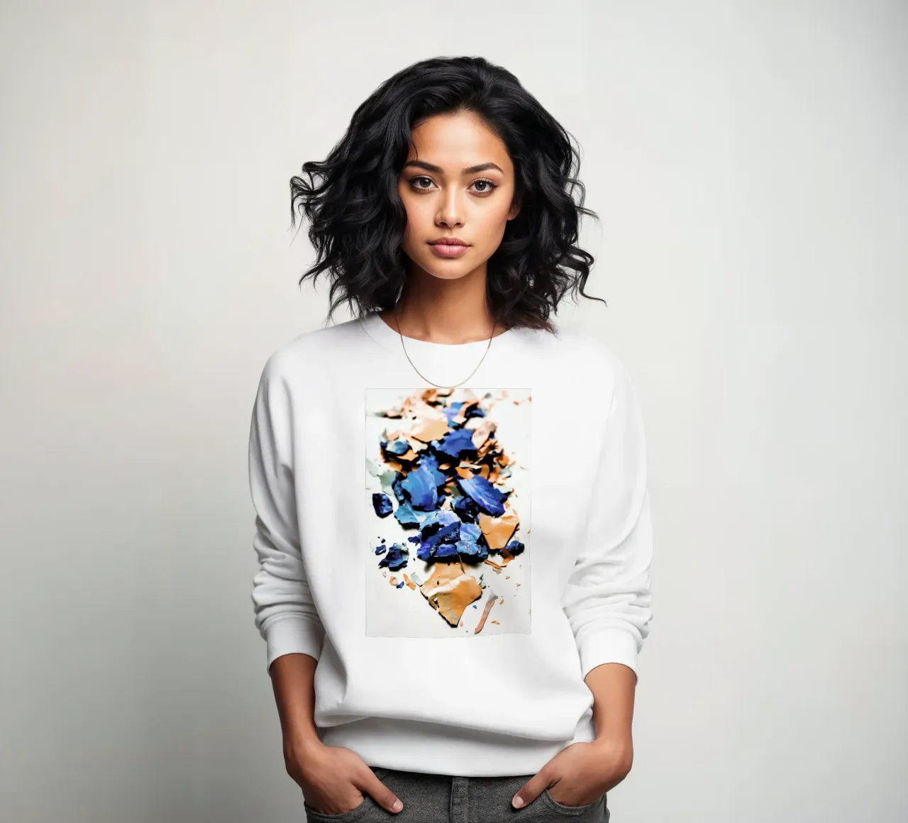 Behind the Art sweatshirt by Babett Schultze