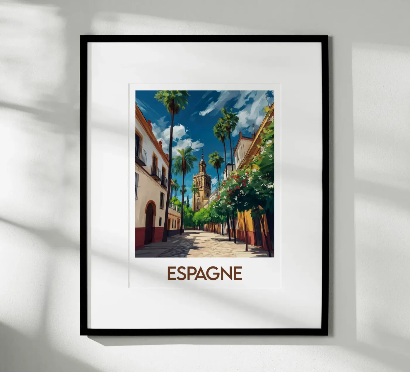 Affiche Espagne poster da Frame the World